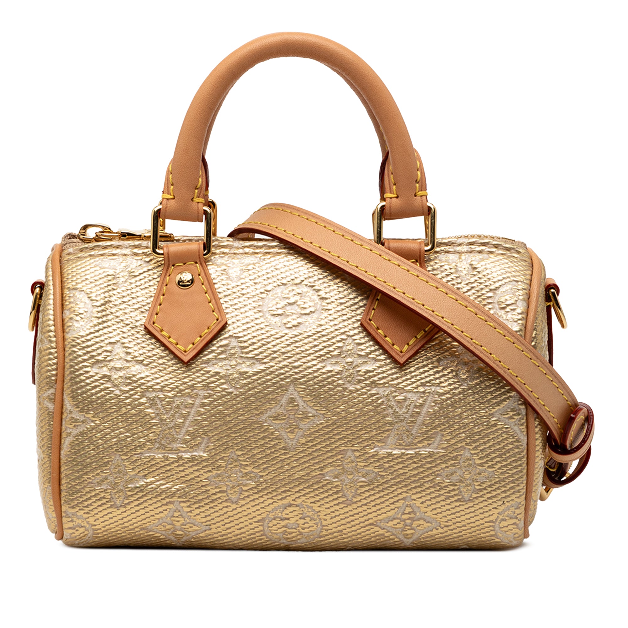 Louis Vuitton Monoglam Nano Speedy Bandouliere - image 1
