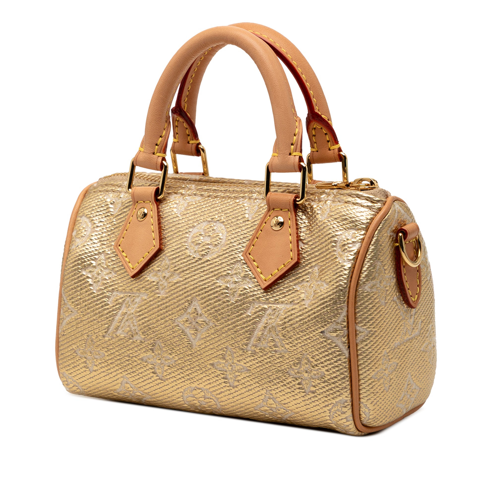 Louis Vuitton Monoglam Nano Speedy Bandouliere - image 2