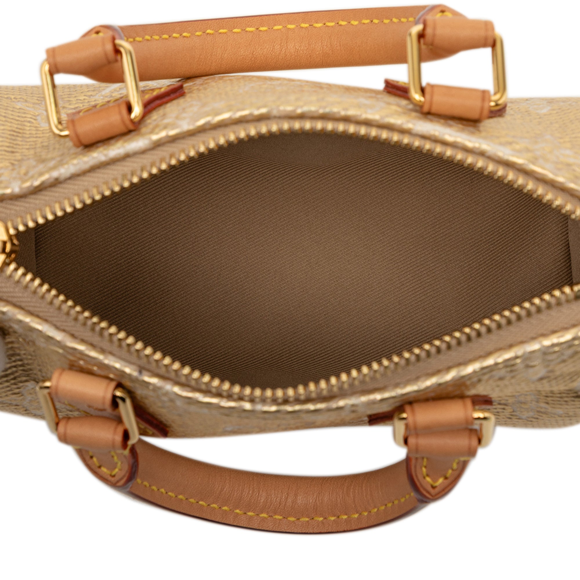 Louis Vuitton Monoglam Nano Speedy Bandouliere - image 4