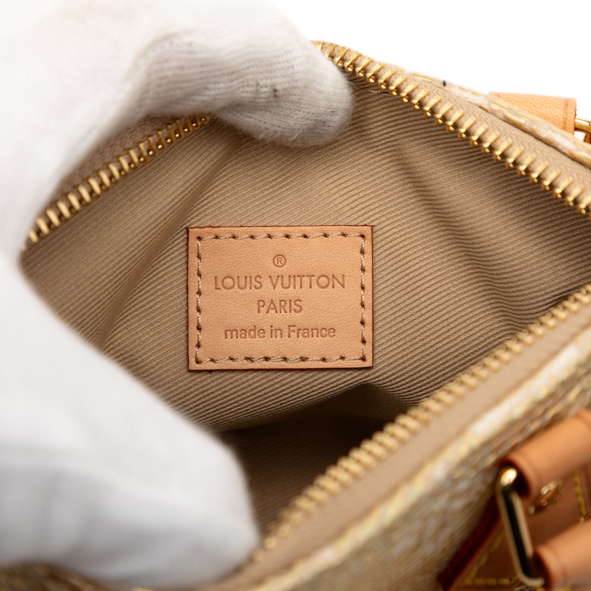 Louis Vuitton Monoglam Nano Speedy Bandouliere - image 5