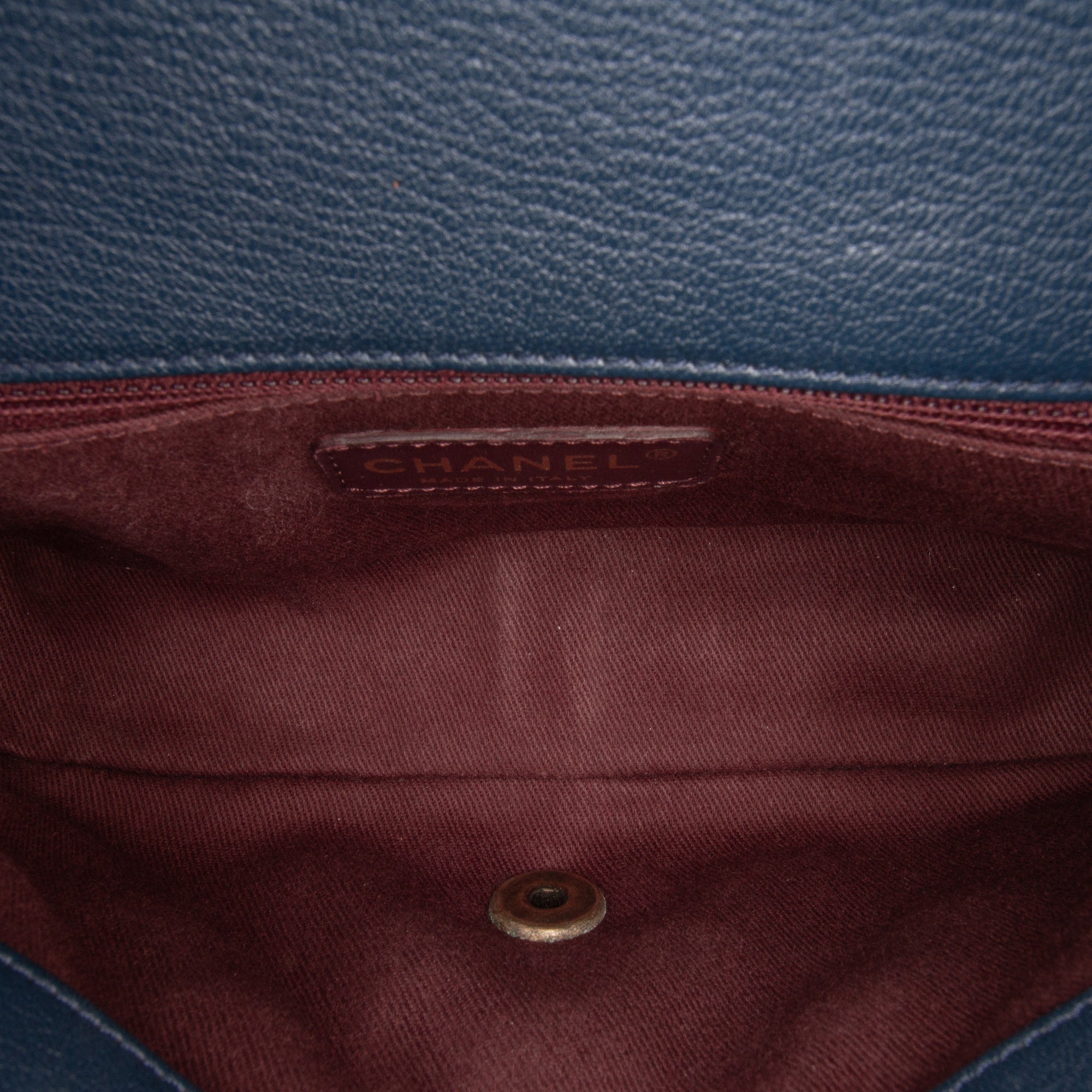 Chanel Paris-Salzburg Small Patent and Goatskin CC Eyelet Flap - image 4