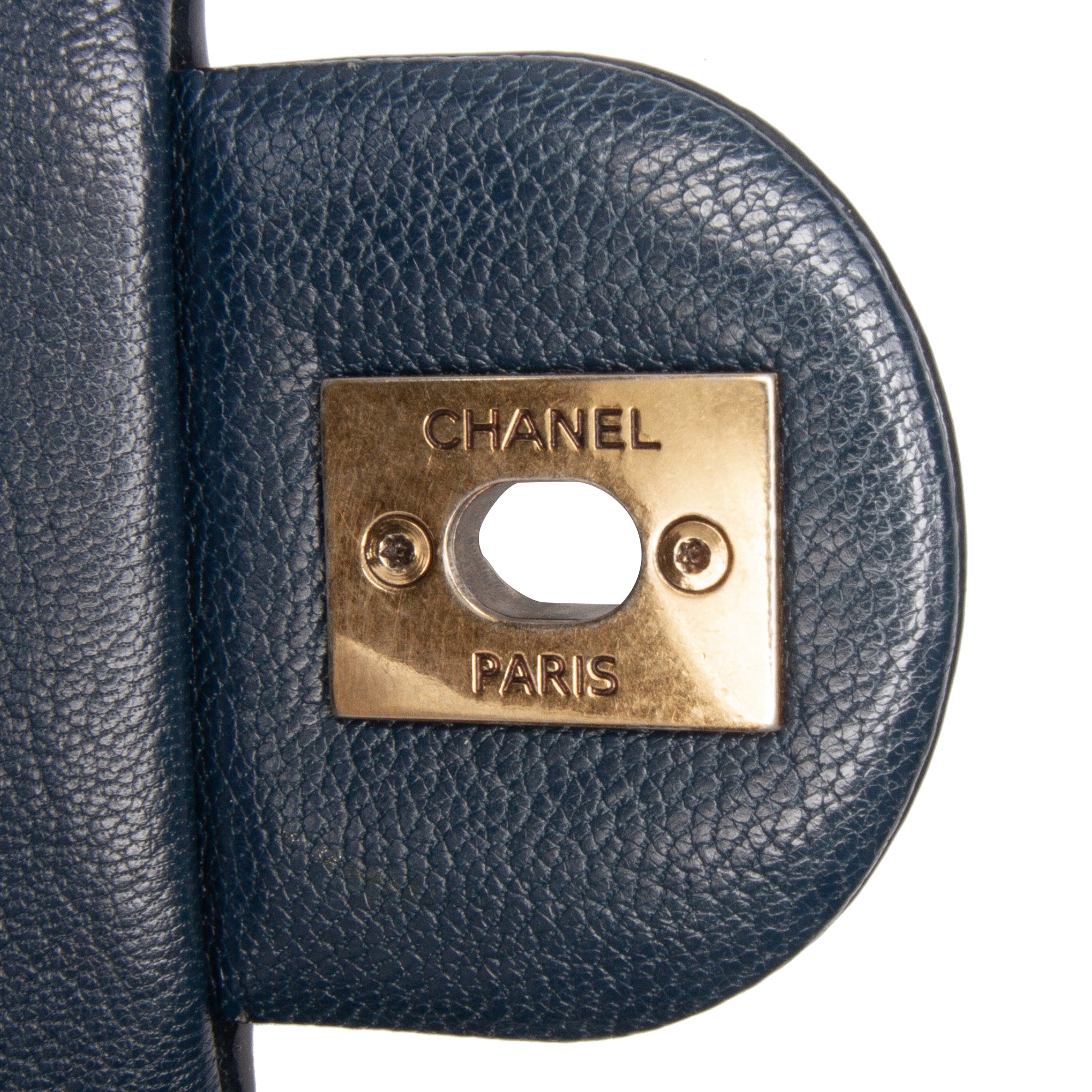Chanel Paris-Salzburg Small Patent and Goatskin CC Eyelet Flap - image 8
