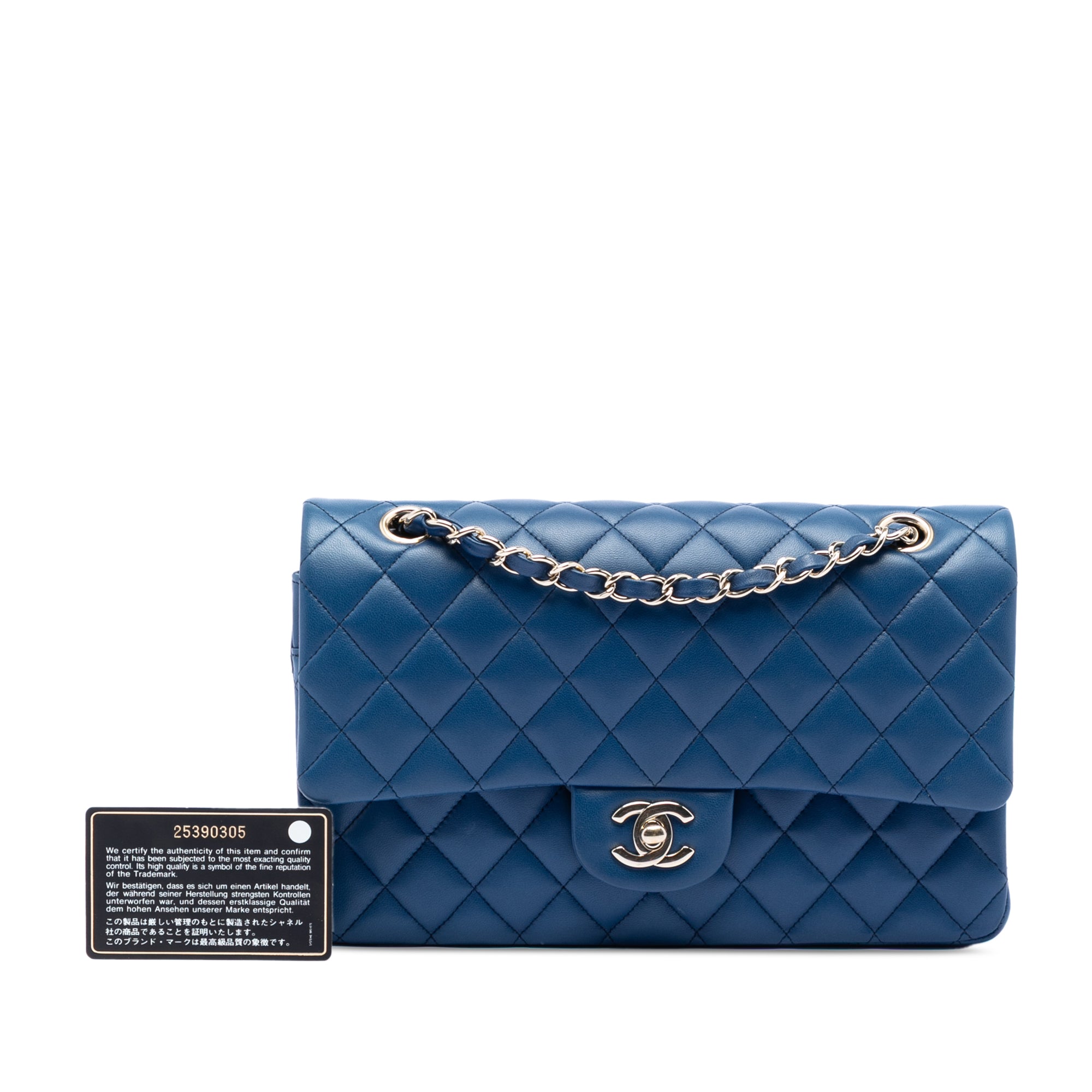Chanel Medium Classic Lambskin Double Flap - image 8