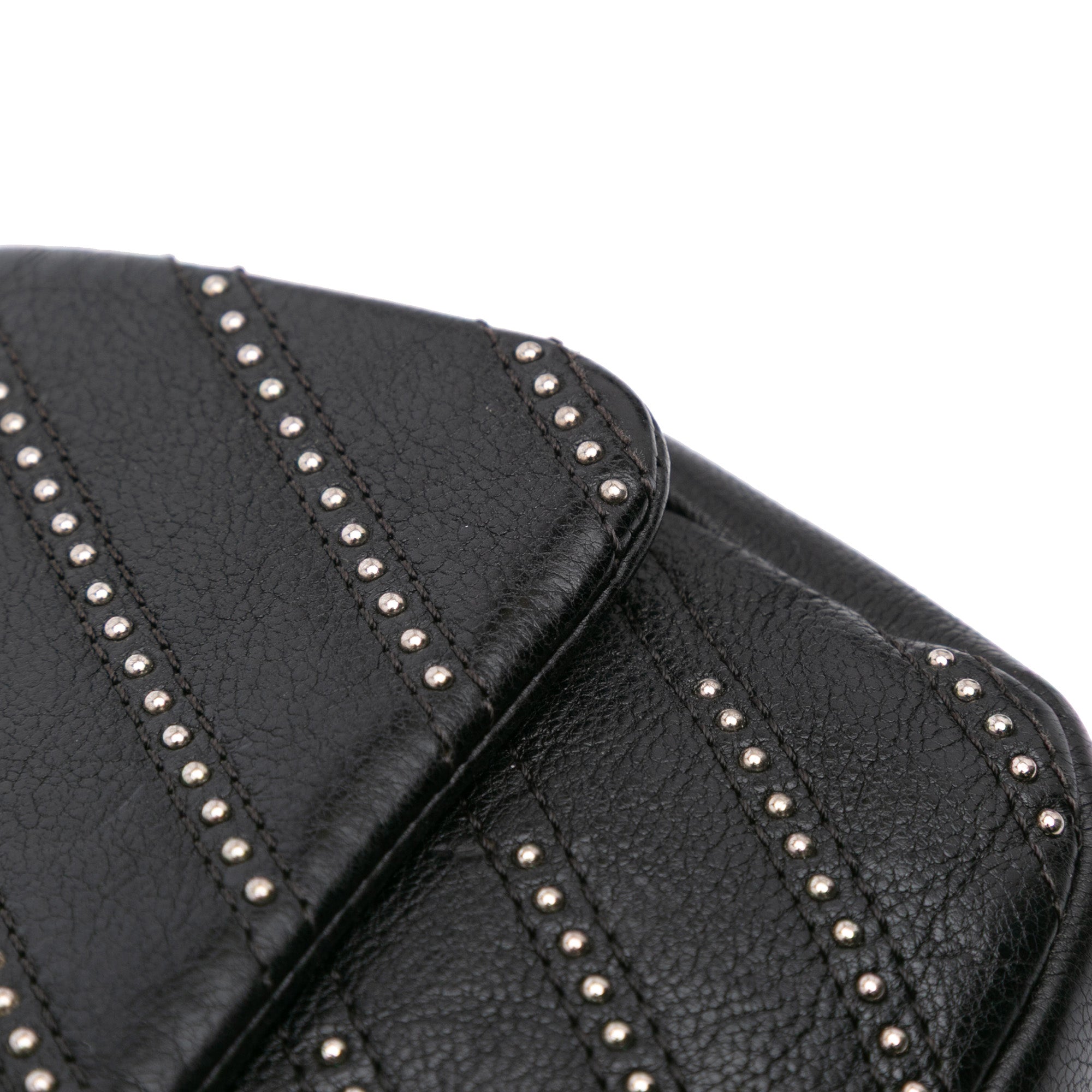 Chanel Small Chevron Calfskin Stud Wars Flap - image 9