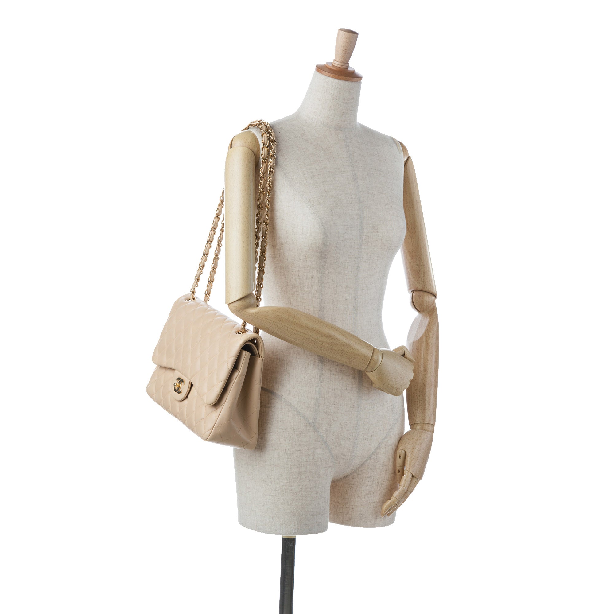 Chanel Jumbo Classic Lambskin Double Flap - image 13
