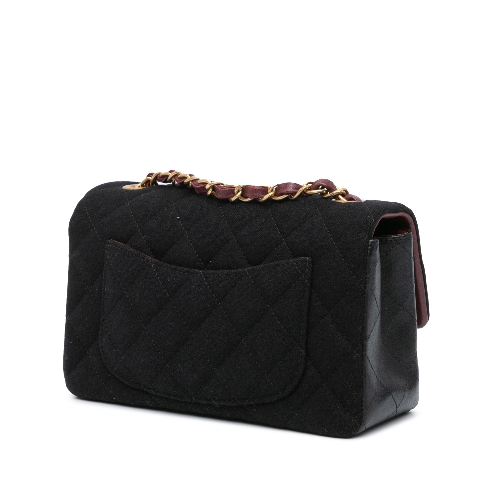 Chanel Paris Hamburg Mini Rectangular Classic Jersey Coco Sailor Charms Single Flap - image 2