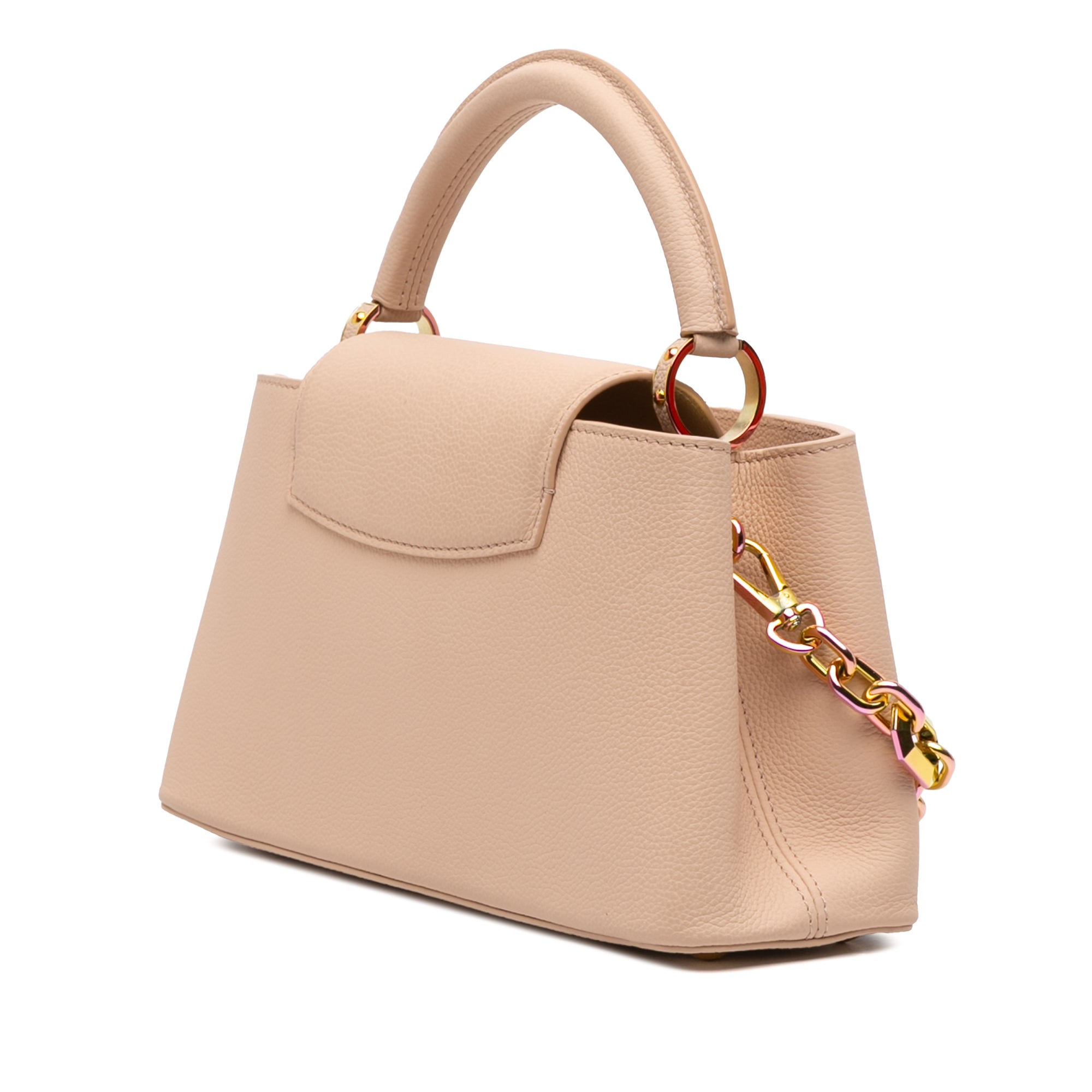 Louis Vuitton Grained Calfskin Capucines East West MM - image 2
