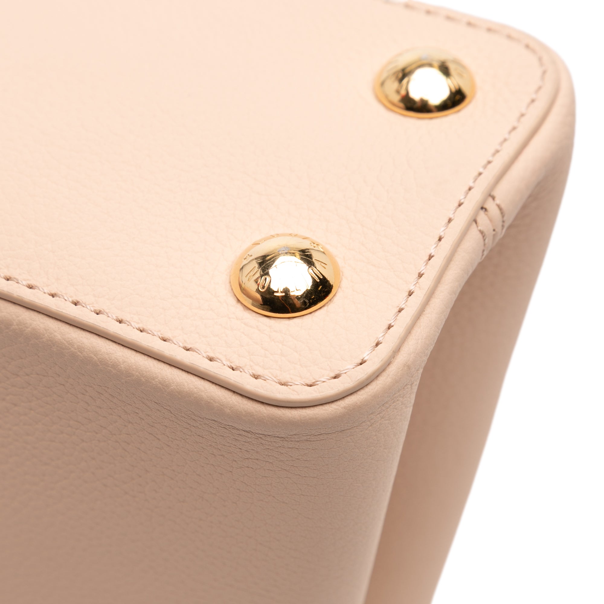 Louis Vuitton Grained Calfskin Capucines East West MM - image 8