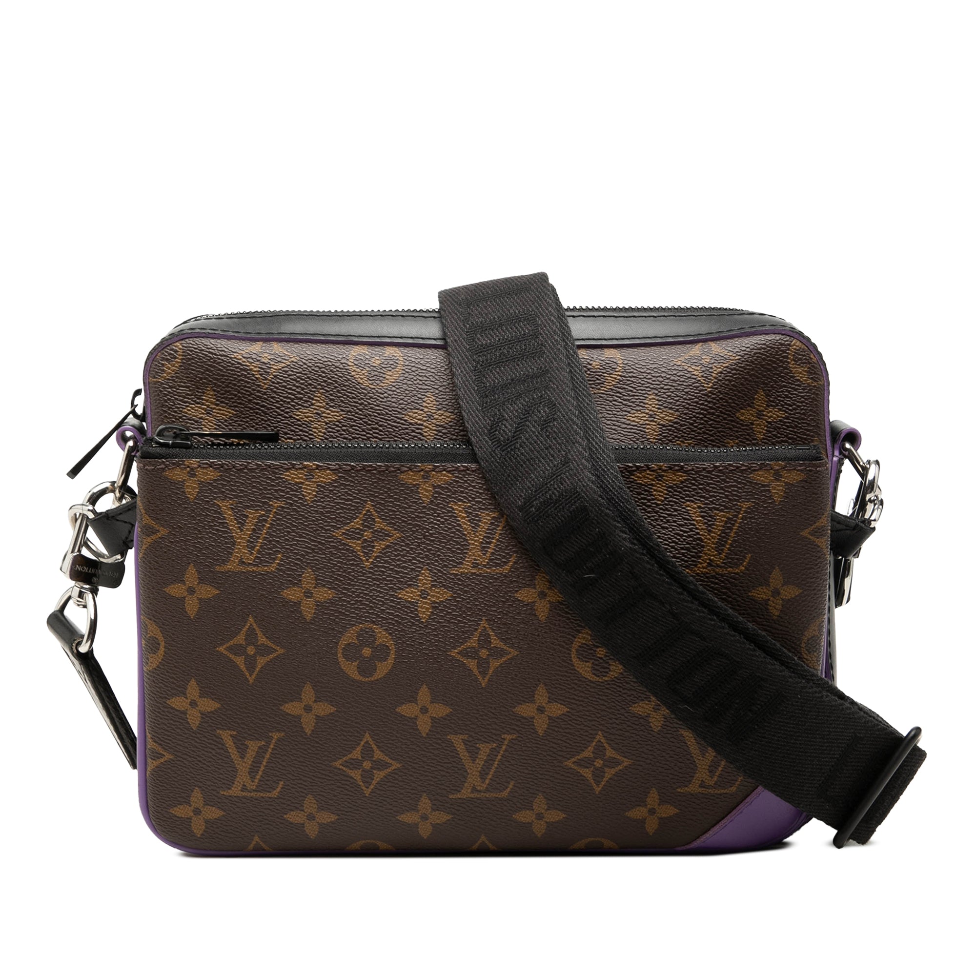 Louis Vuitton Monogram Macassar Trio Messenger - image 1