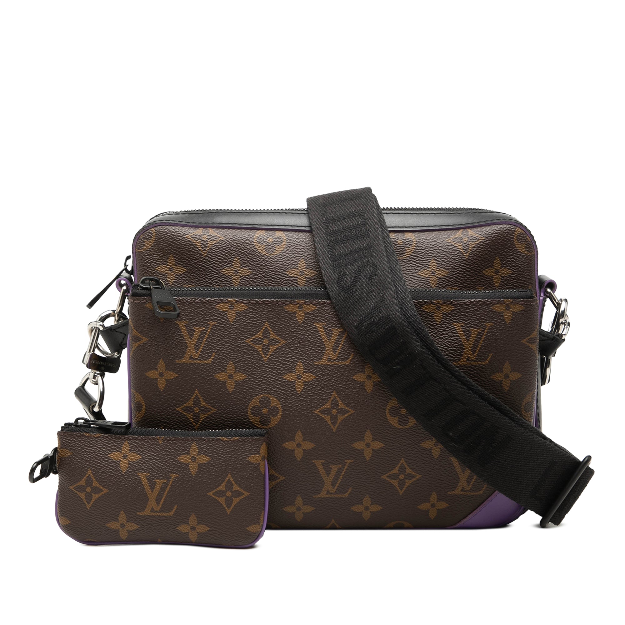 Louis Vuitton Monogram Macassar Trio Messenger - image 7