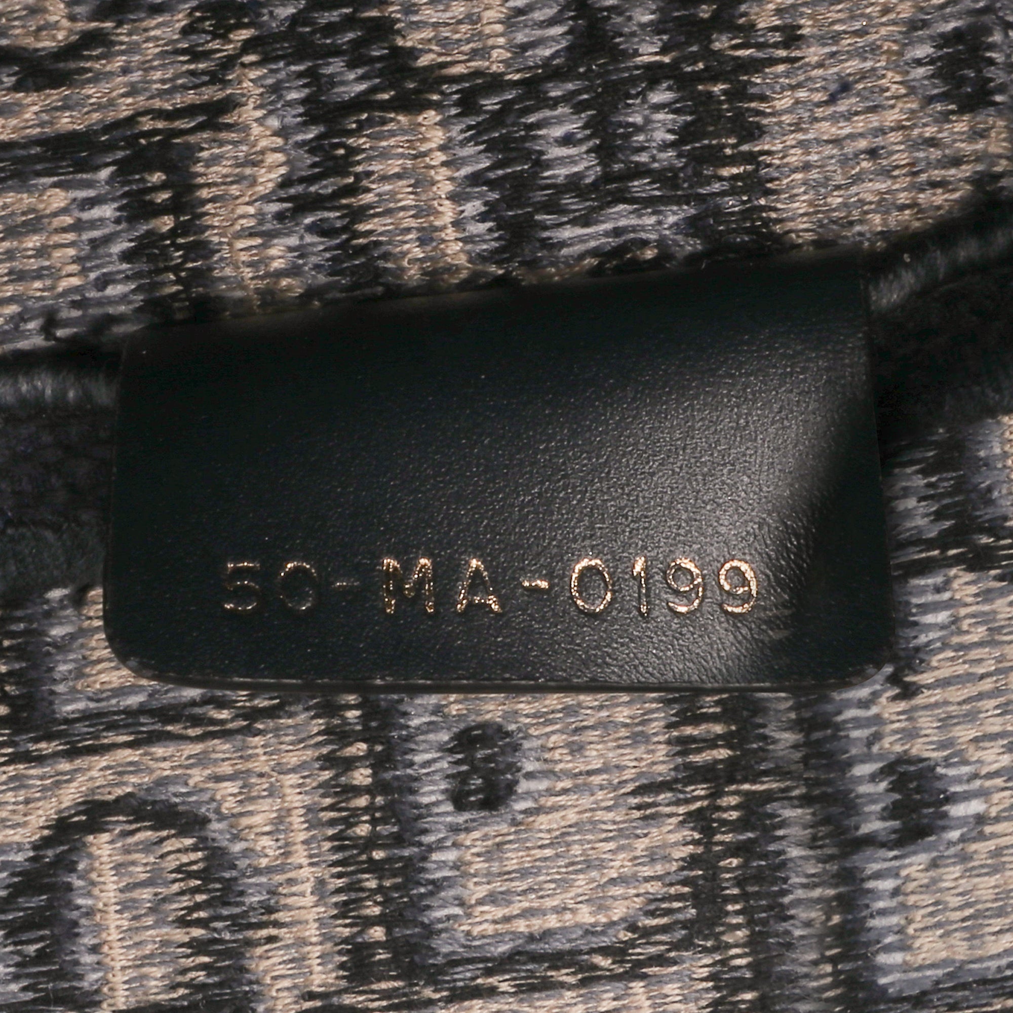Dior Oblique Embroidered Canvas Saddle Bag - image 5