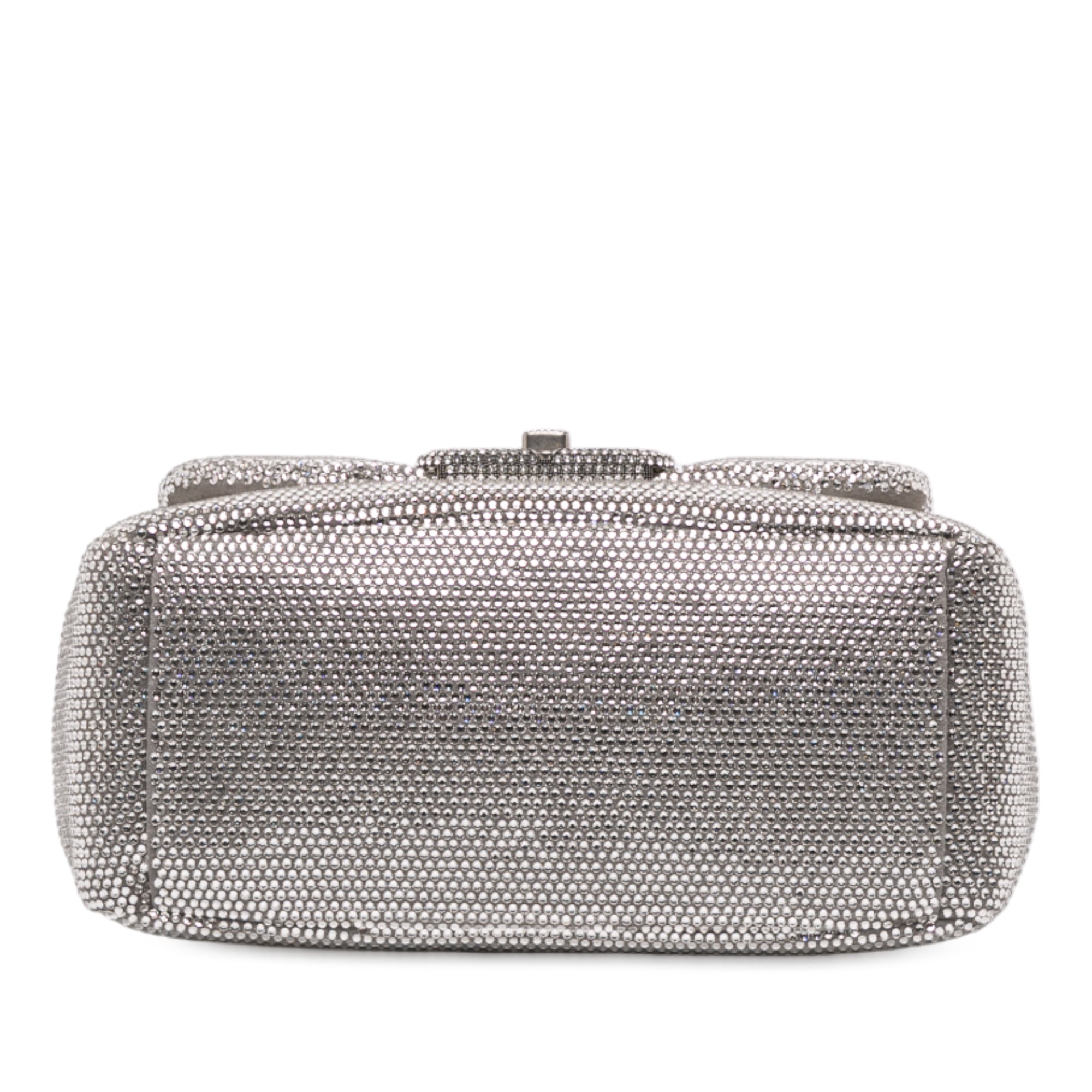 Balenciaga Small Rhinestone Embellished Calfskin Monaco Sling Shoulder Bag - image 3