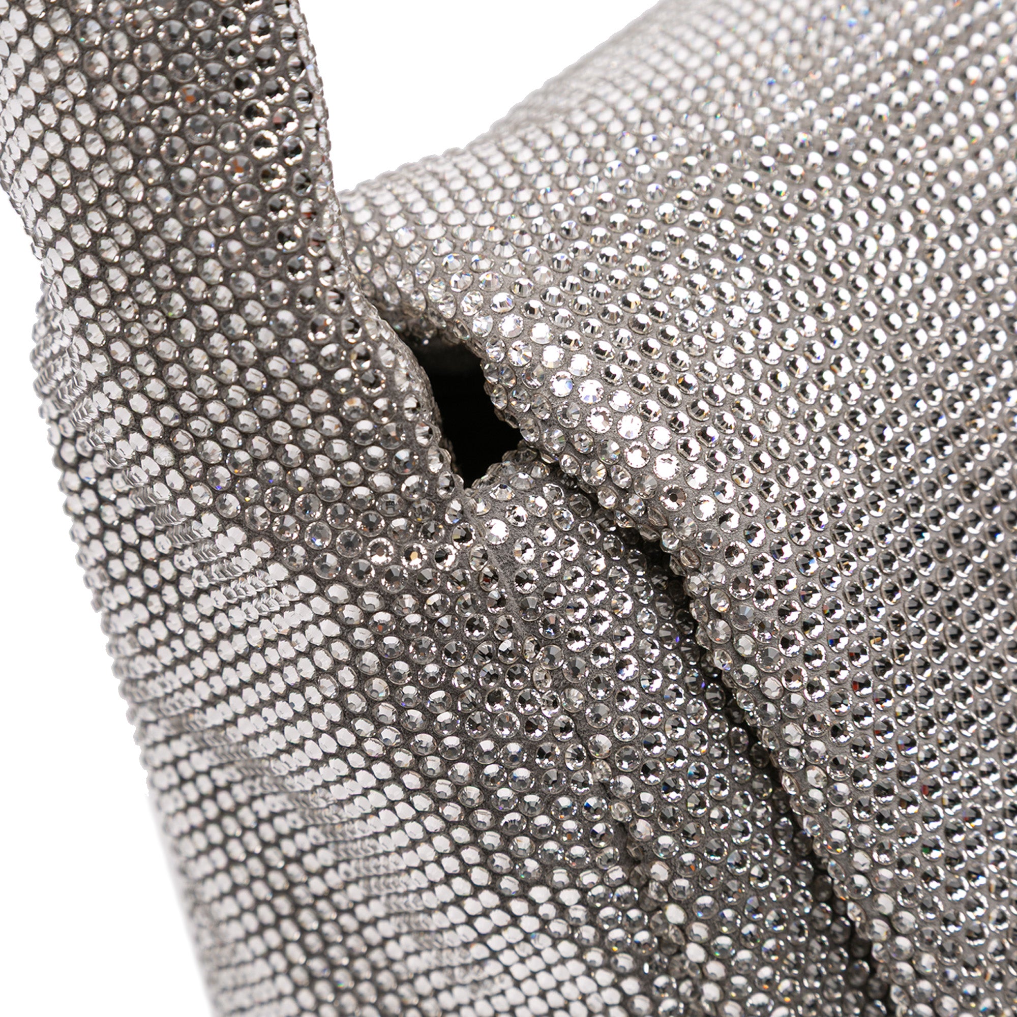 Balenciaga Small Rhinestone Embellished Calfskin Monaco Sling Shoulder Bag - image 8