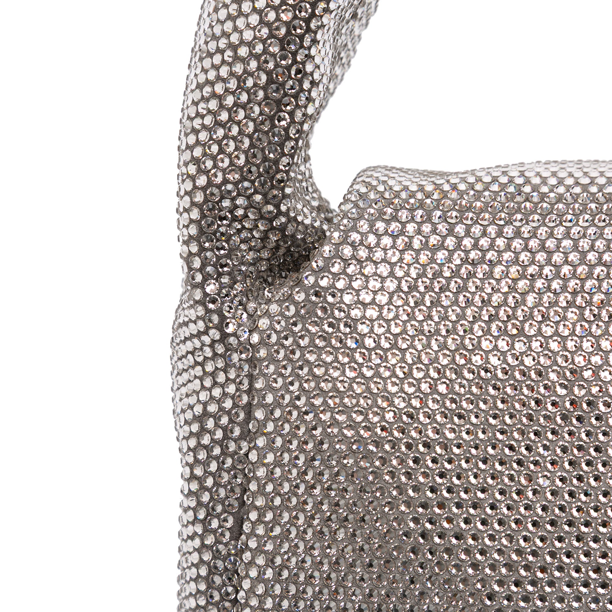 Balenciaga Small Rhinestone Embellished Calfskin Monaco Sling Shoulder Bag - image 9