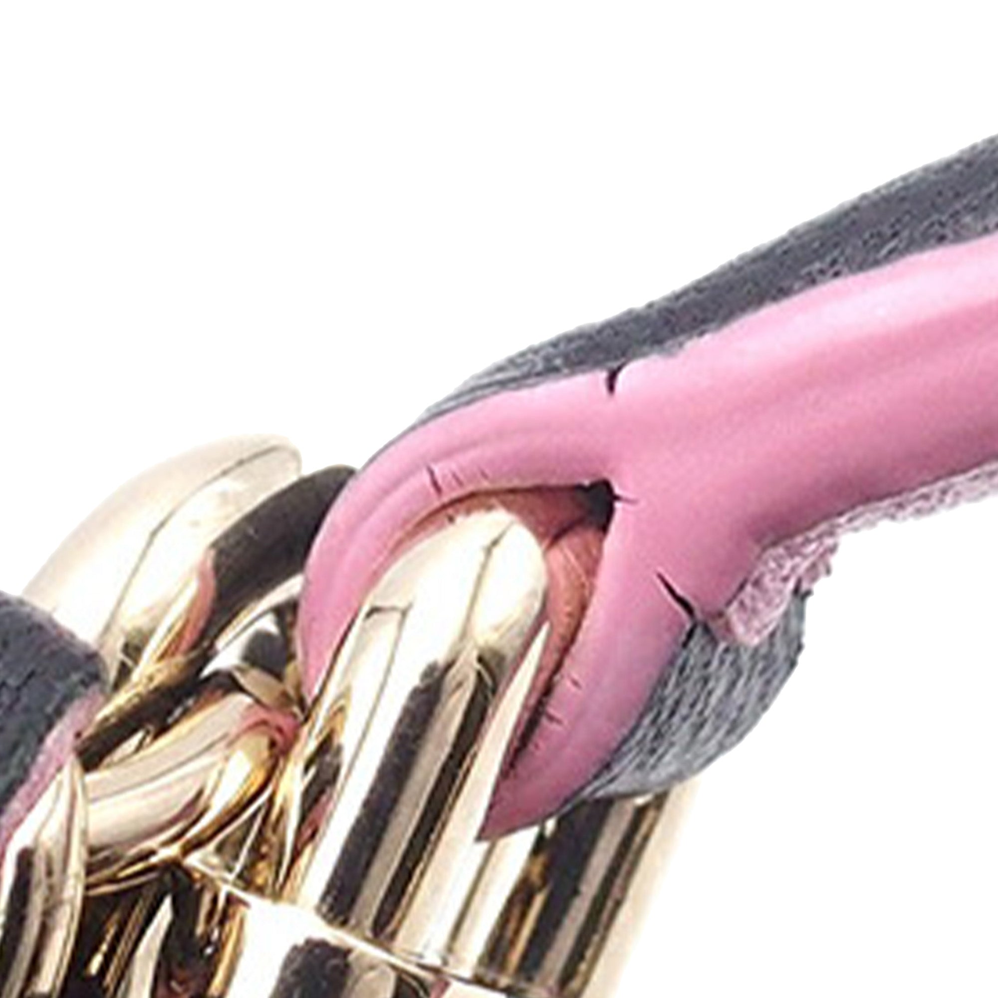 Chanel Bicolor Quilted Lambskin Top Handle Phone Holder with Chain - image 10