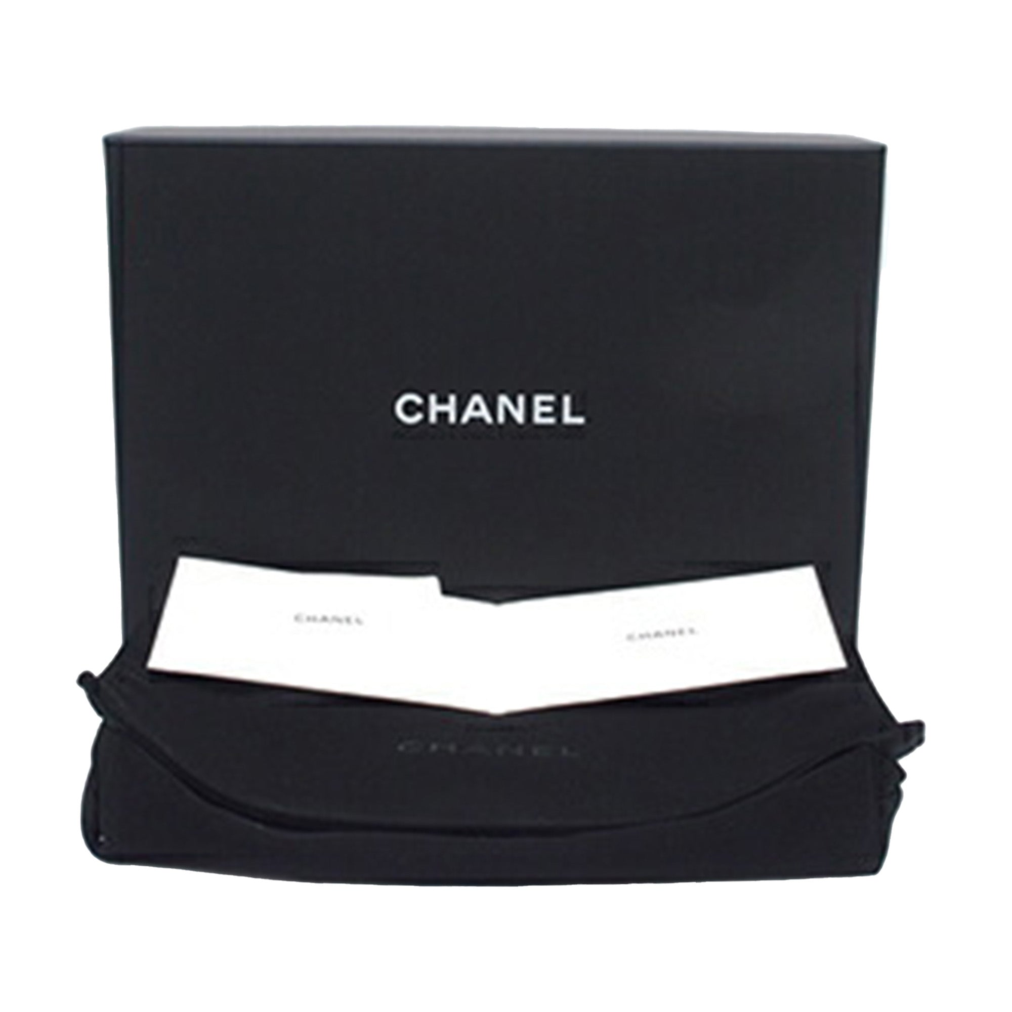 Chanel Bicolor Quilted Lambskin Top Handle Phone Holder with Chain - image 12