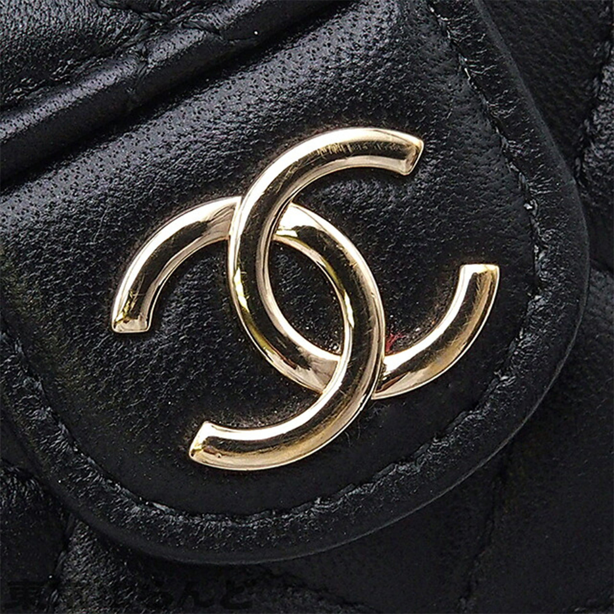 Chanel Bicolor Quilted Lambskin Top Handle Phone Holder with Chain - image 7