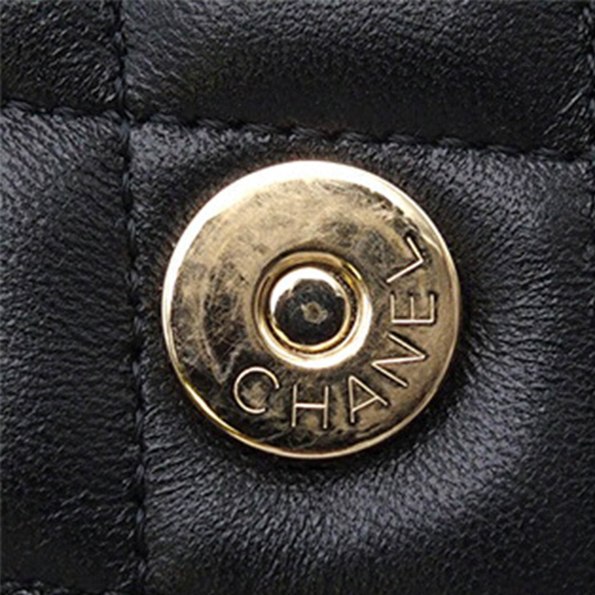 Chanel Bicolor Quilted Lambskin Top Handle Phone Holder with Chain - image 8