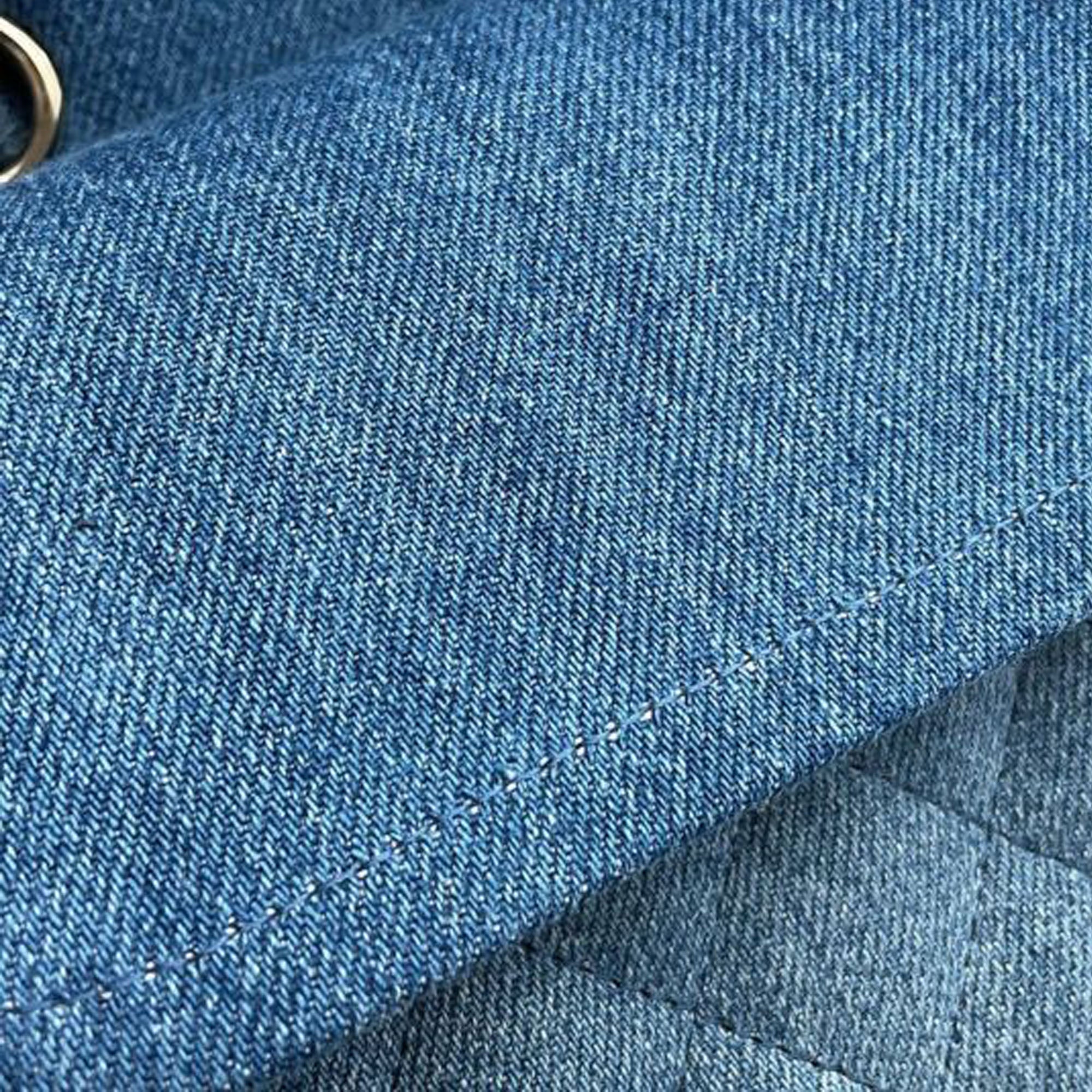Chanel Medium Classic Washed Denim Double Flap - image 12