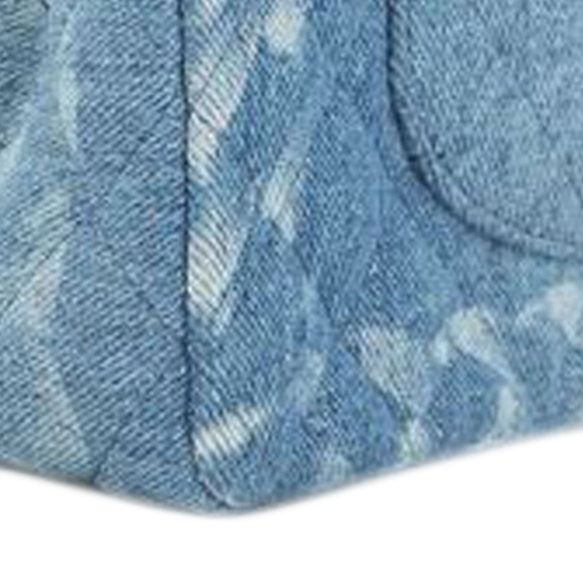 Chanel Medium Classic Washed Denim Double Flap - image 14