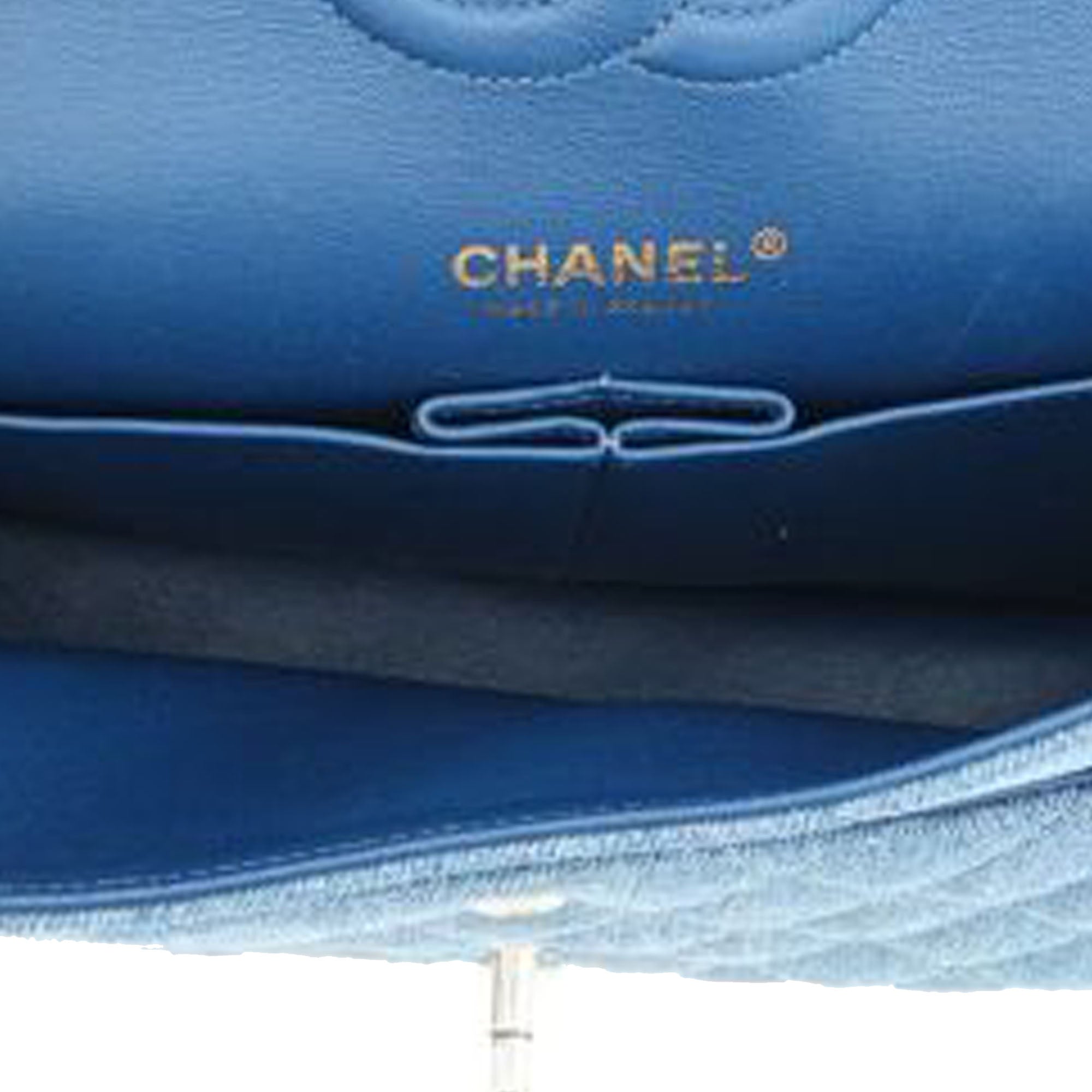 Chanel Medium Classic Washed Denim Double Flap - image 4