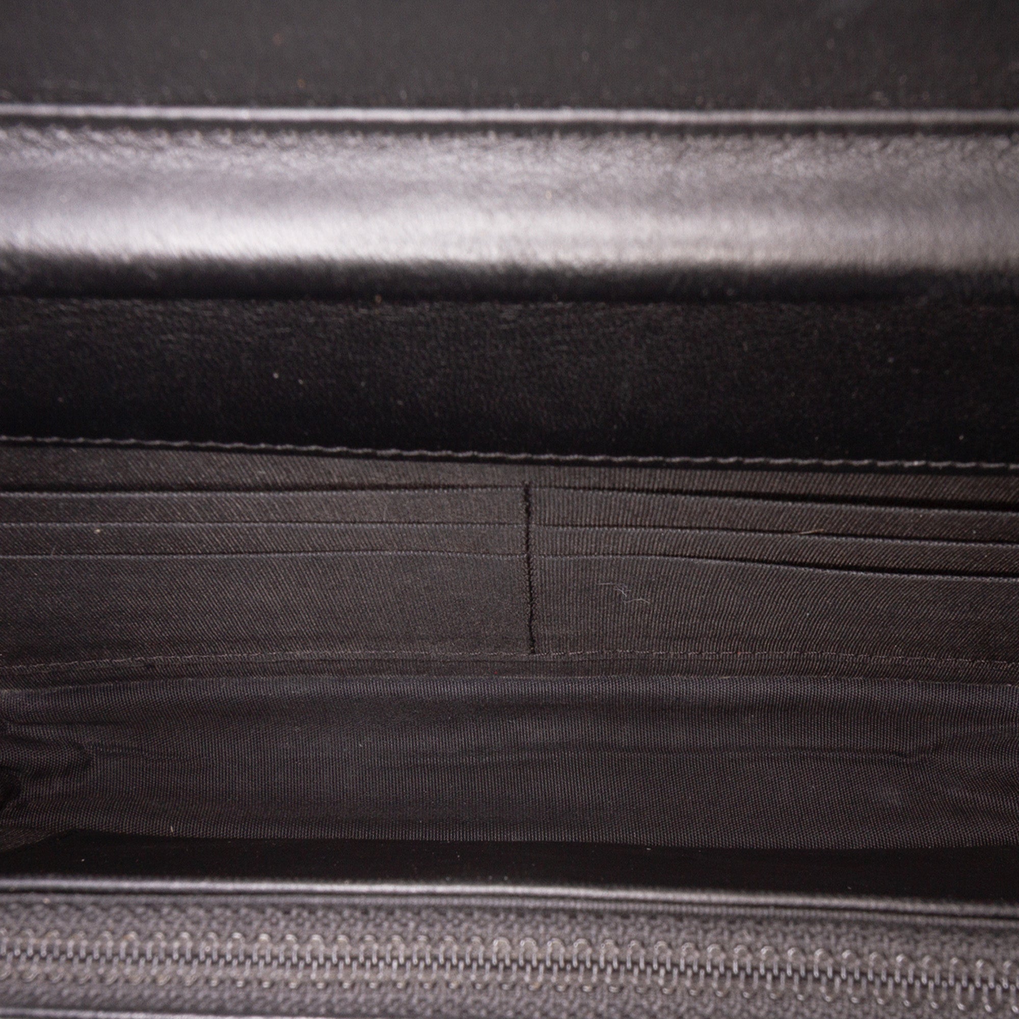 Chanel Quilted Lambskin Coco Boy Wallet On Chain - image 4