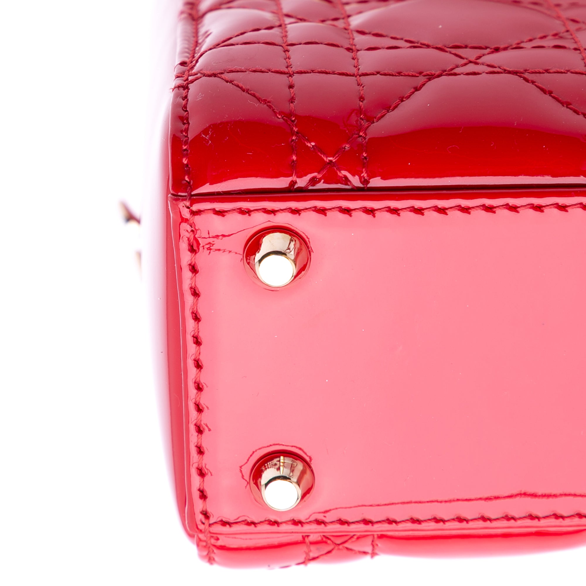 Dior Mini Patent Cannage Lady Dior - image 11