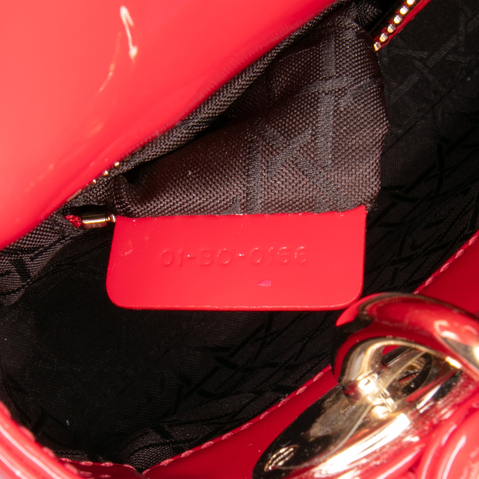 Dior Mini Patent Cannage Lady Dior - image 6