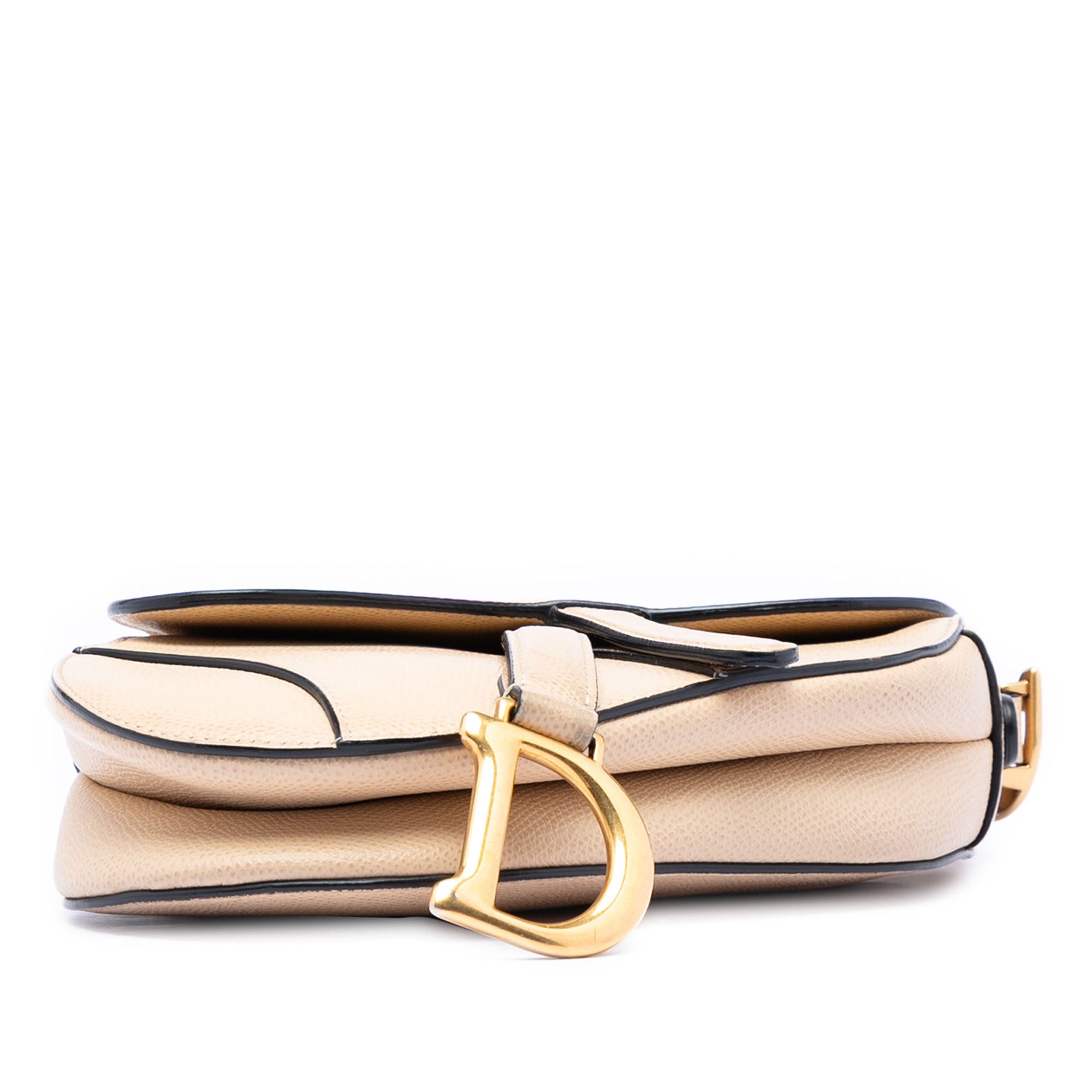 Dior Mini Grained Calfskin Saddle Bag - image 3