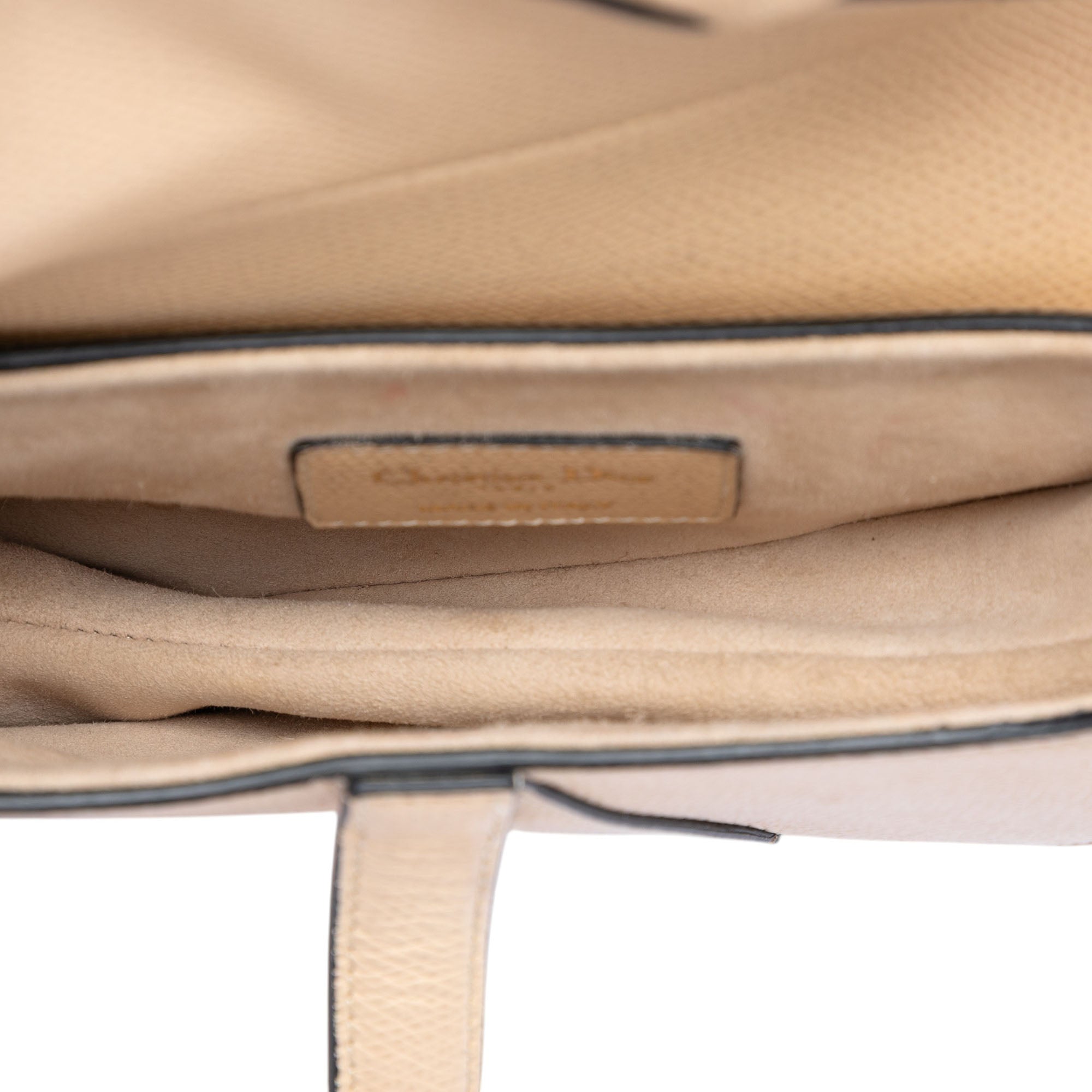 Dior Mini Grained Calfskin Saddle Bag - image 4