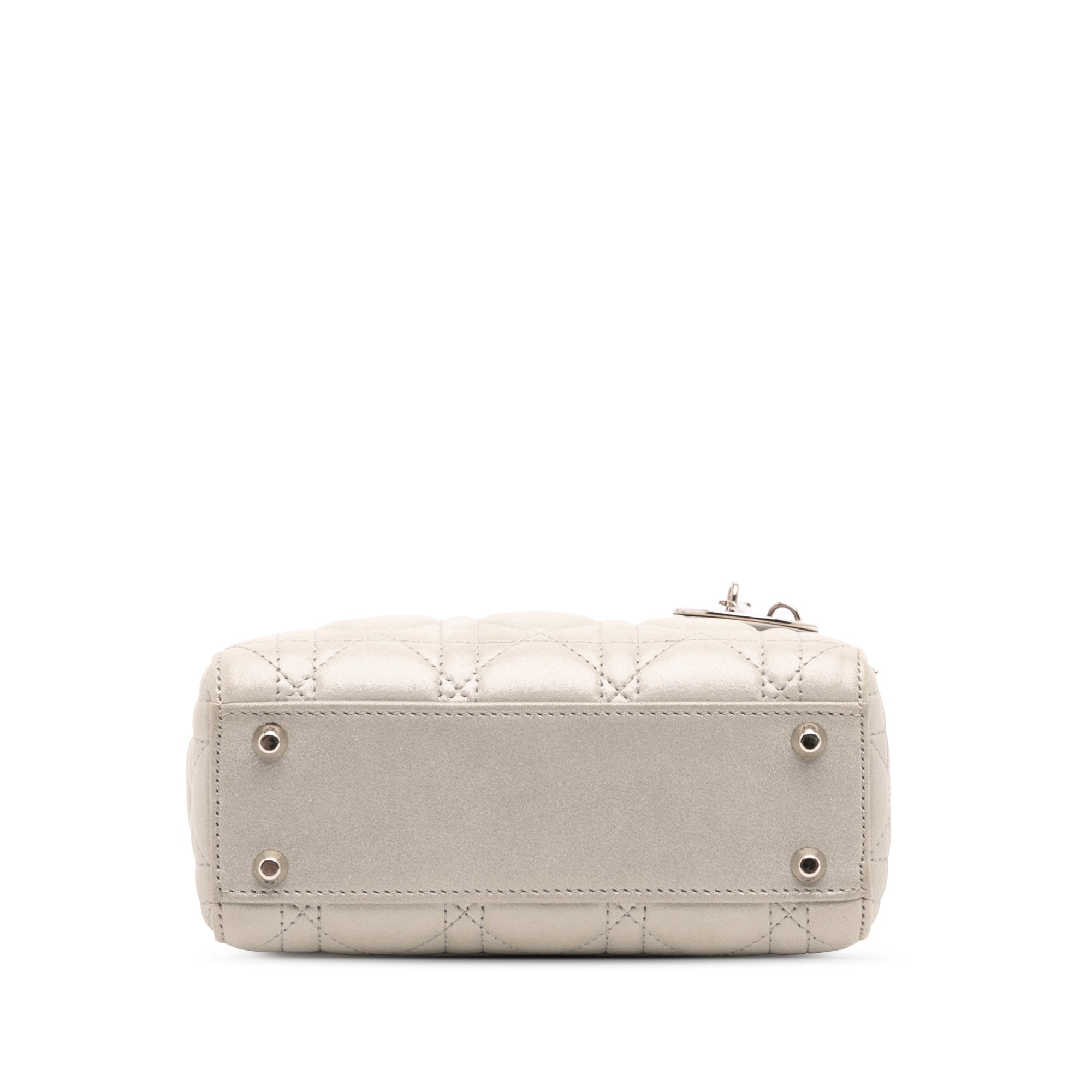 Dior Mini Iridescent Lambskin Cannage Lady Dior - image 3
