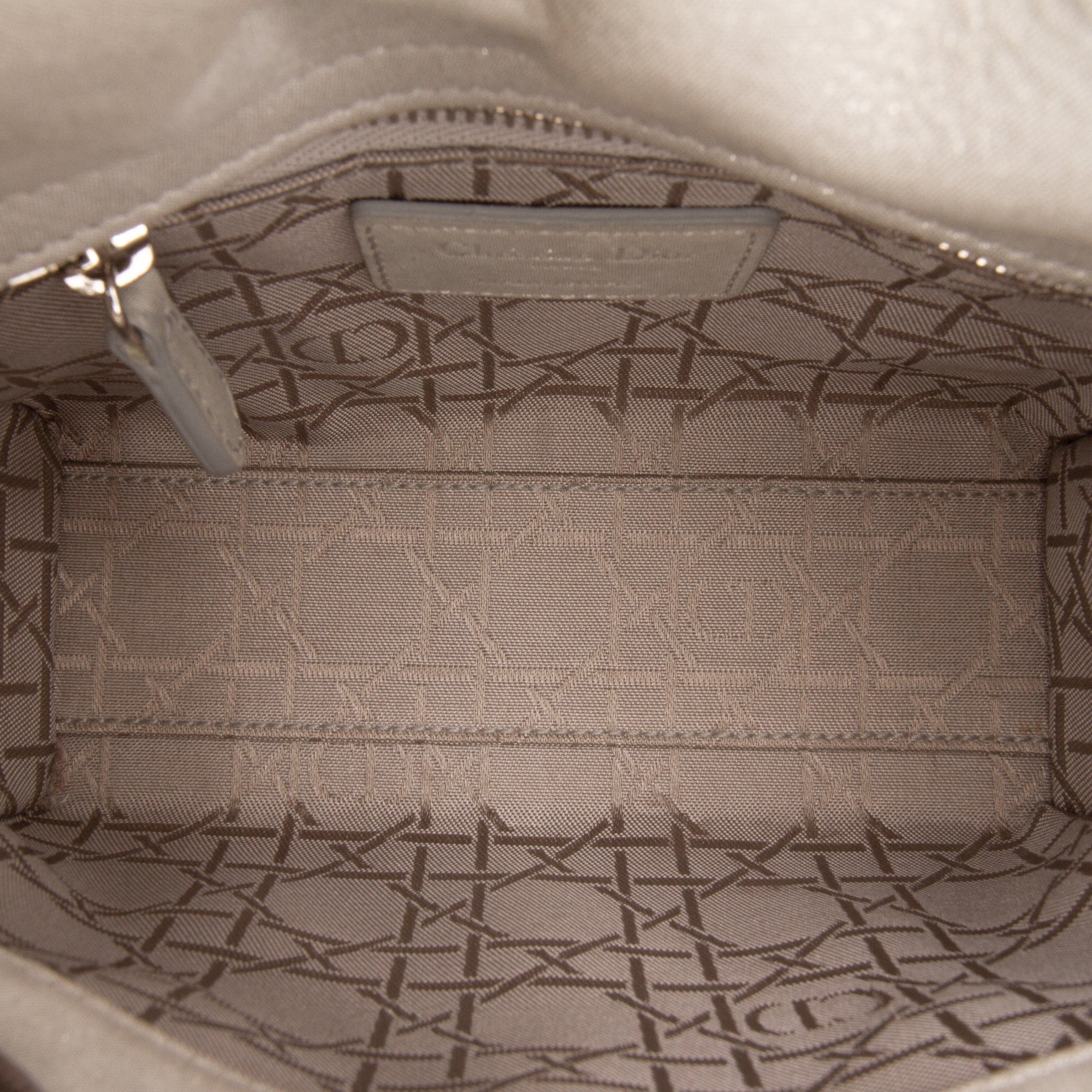 Dior Mini Iridescent Lambskin Cannage Lady Dior - image 4