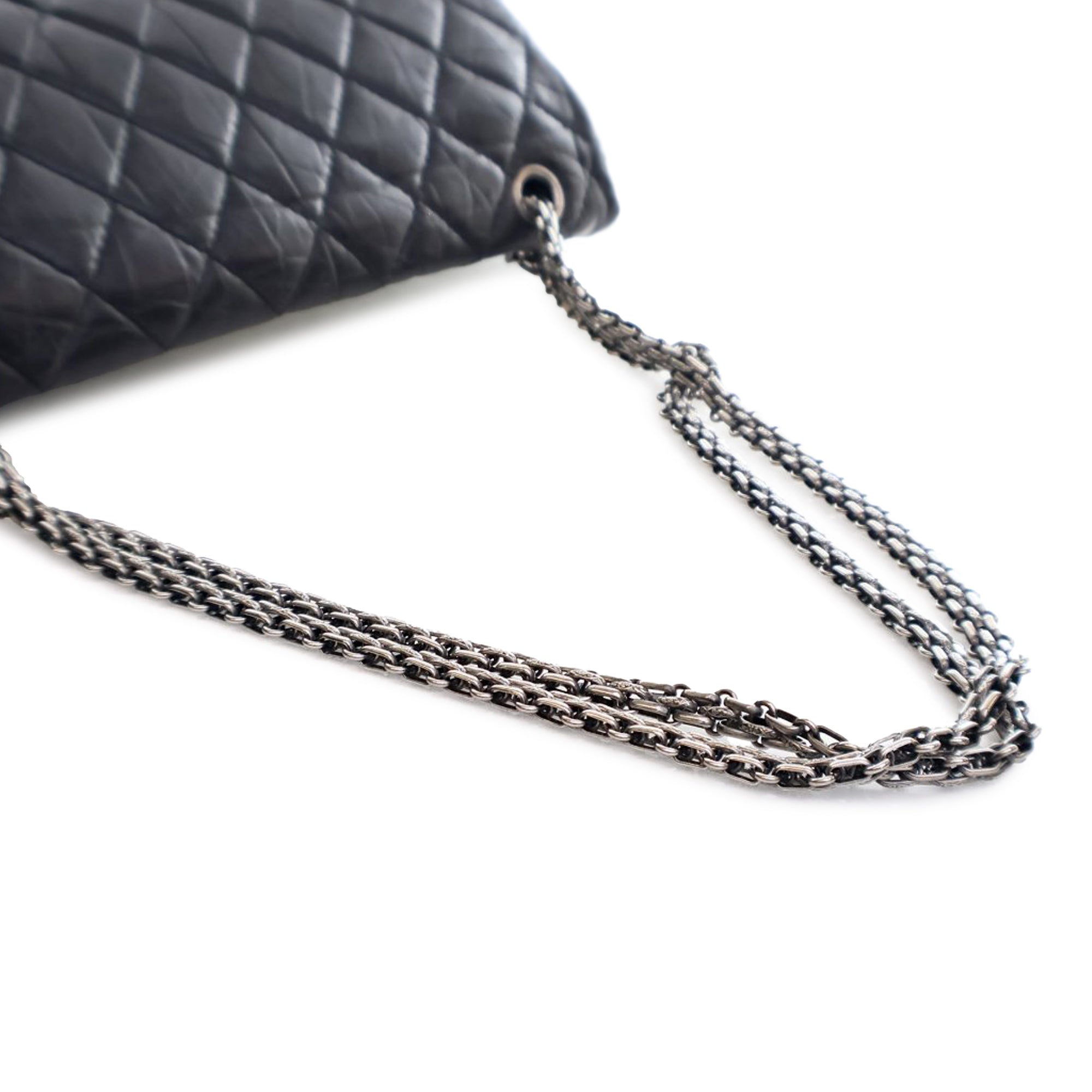Chanel Quilted Aged Calfskin Reissue 2.55 Double Flap 227 - image 13