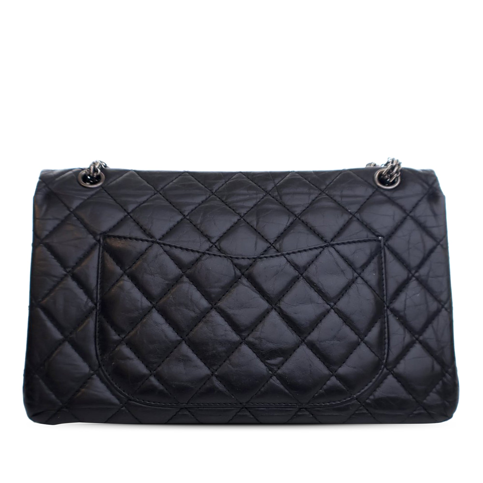 Chanel Quilted Aged Calfskin Reissue 2.55 Double Flap 227 - image 2