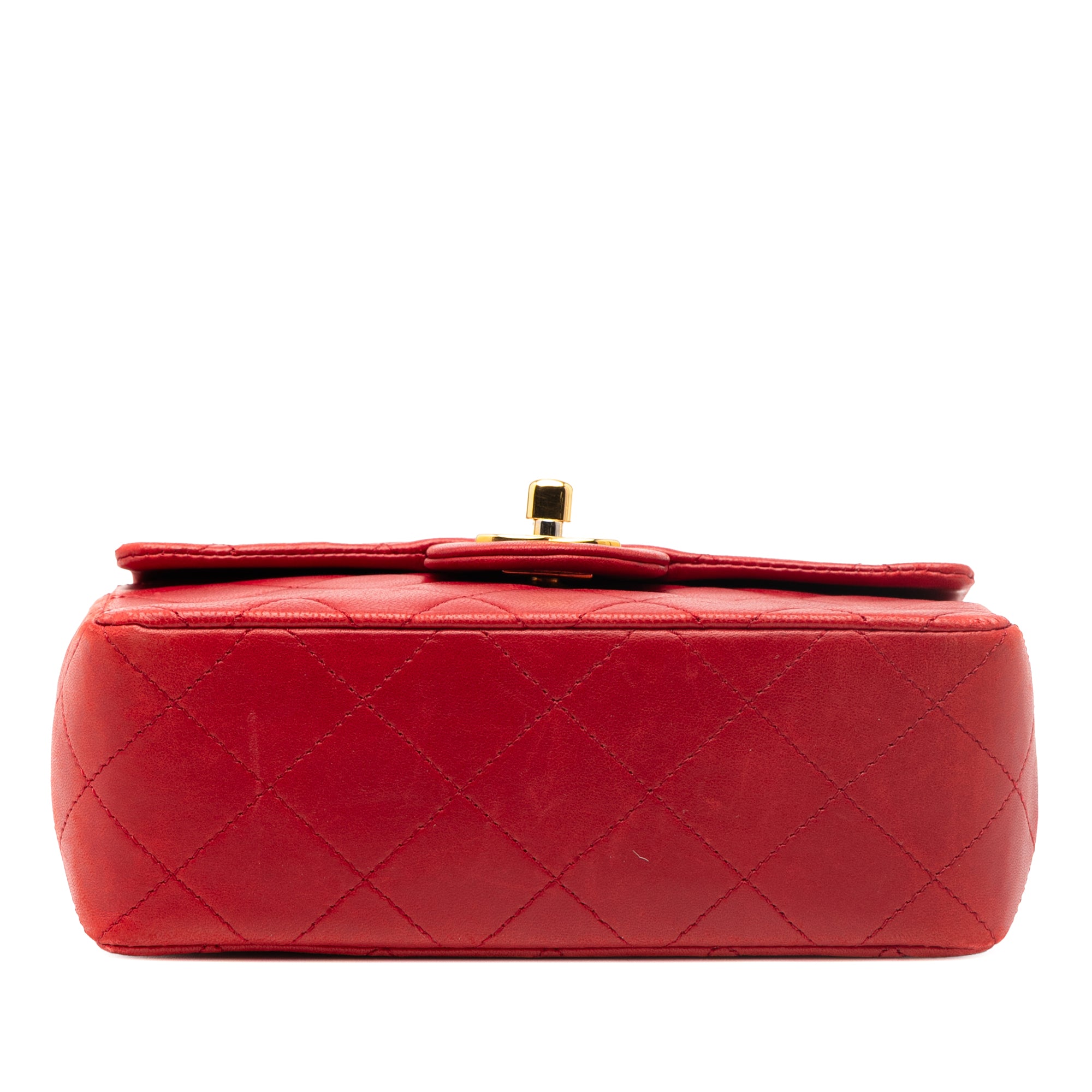 Chanel Mini Square Classic Lambskin Single Flap - image 3