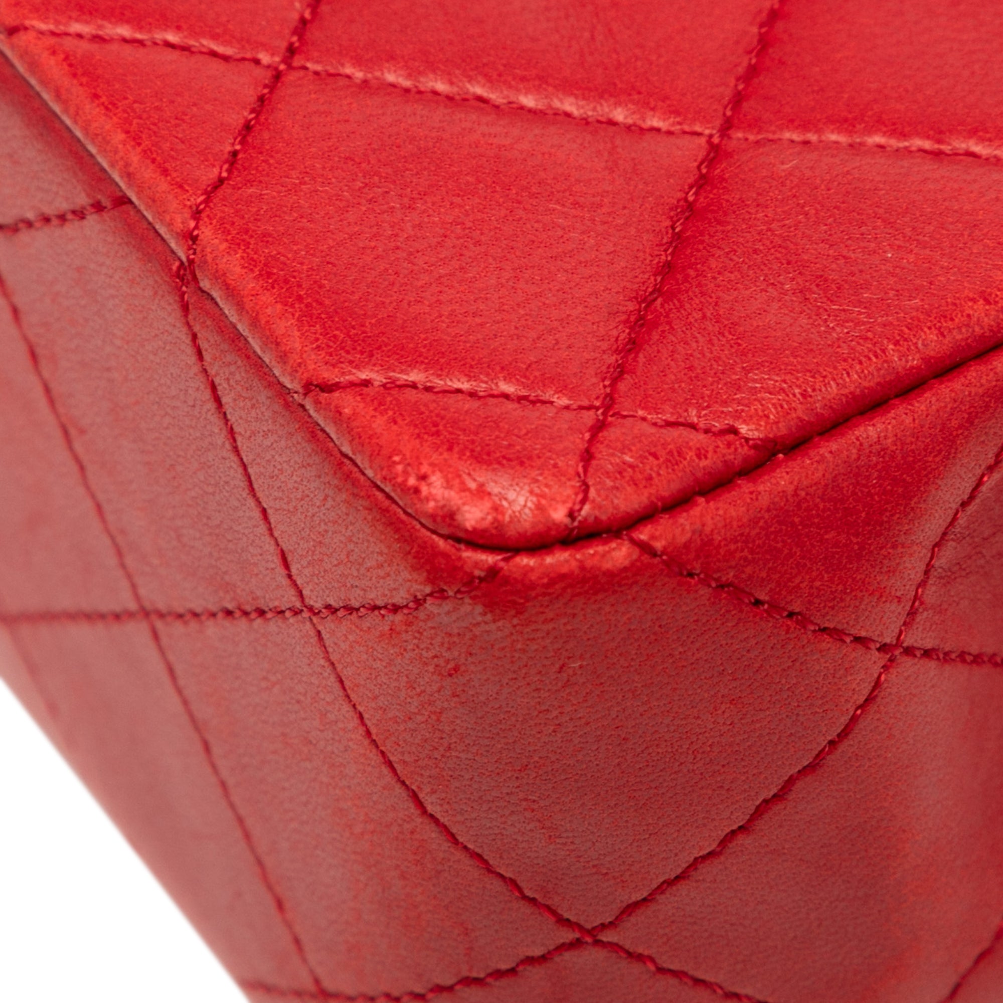 Chanel Mini Square Classic Lambskin Single Flap - image 8