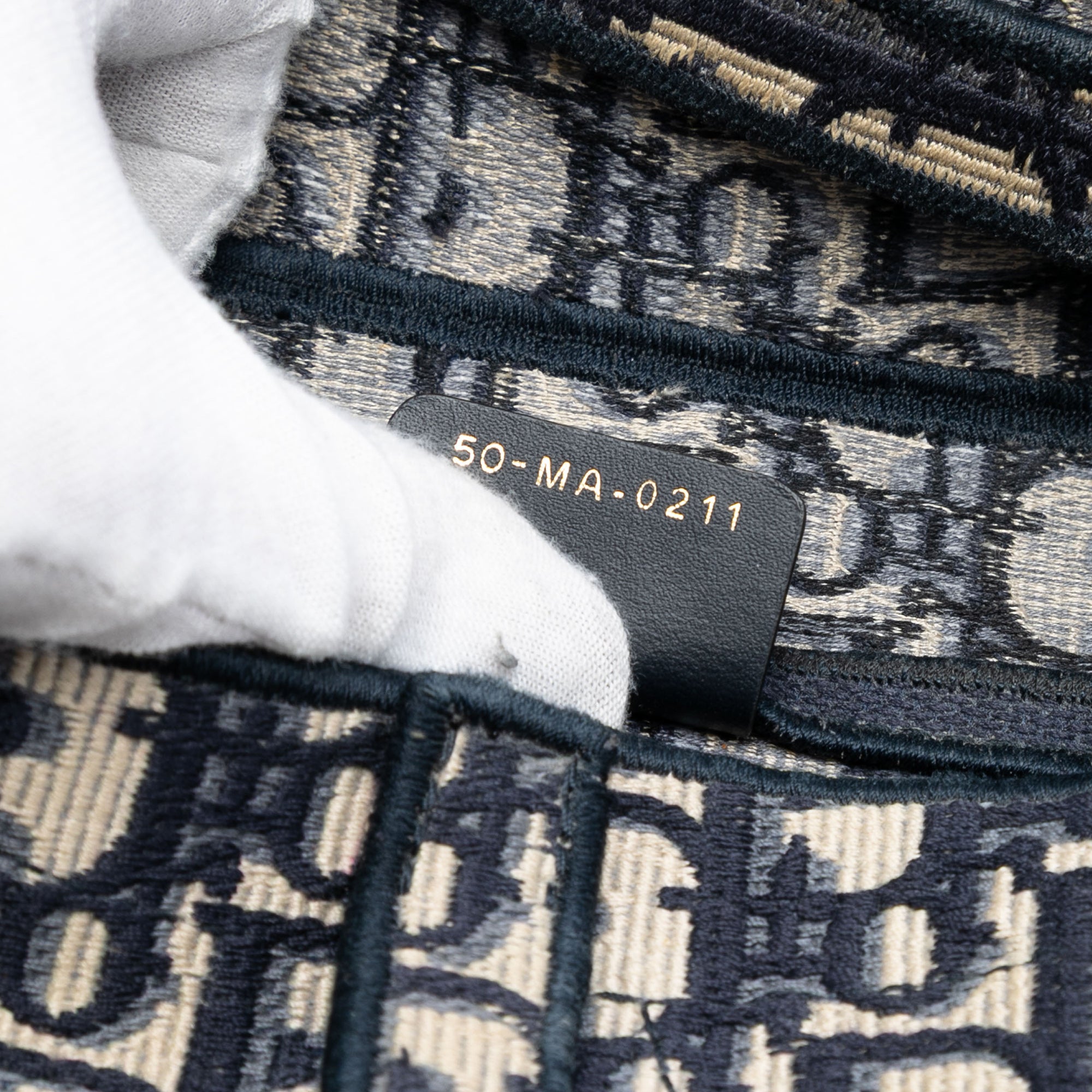 Dior Oblique Embroidered Canvas Saddle Bag - image 6