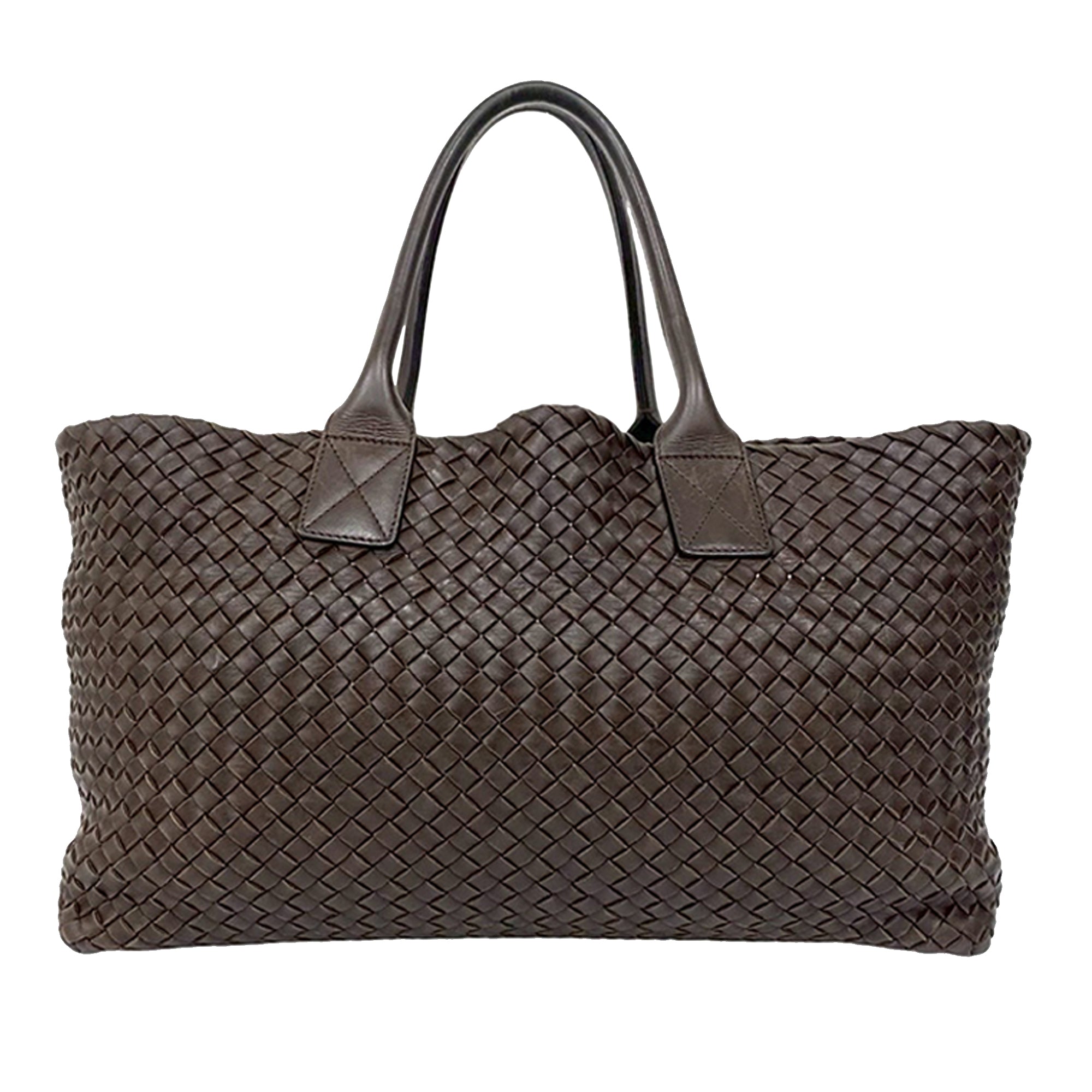 Bottega Veneta Medium Lambskin Intreccio Cabat Tote - image 2