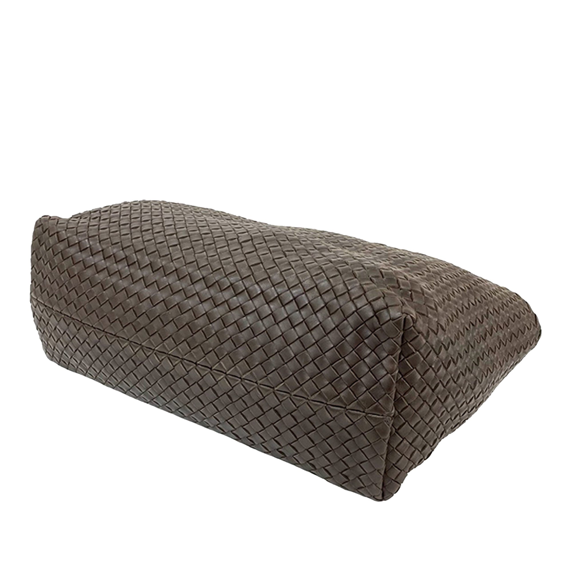 Bottega Veneta Medium Lambskin Intreccio Cabat Tote - image 3