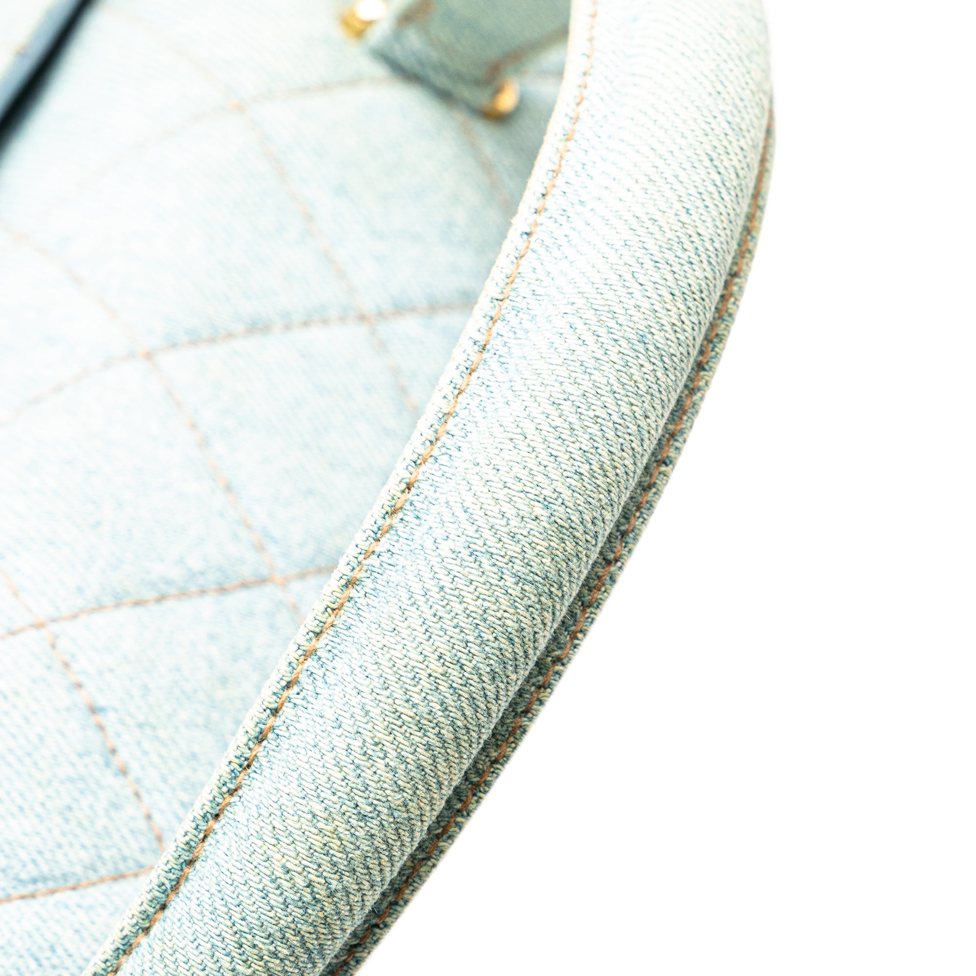 Chanel Denim Kelly Top Handle Bag - image 12