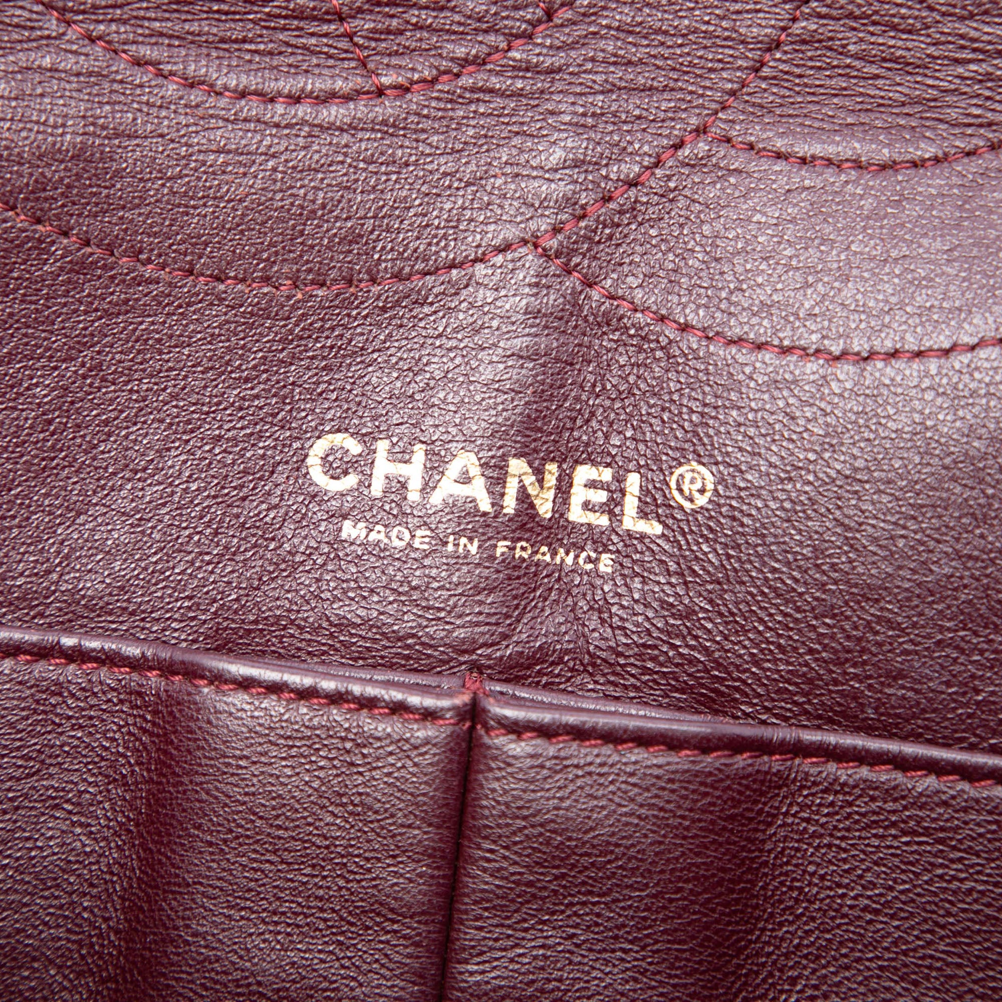 Chanel Quilted Crinkled Patent Reissue 2.55 Double Flap 227 - image 5