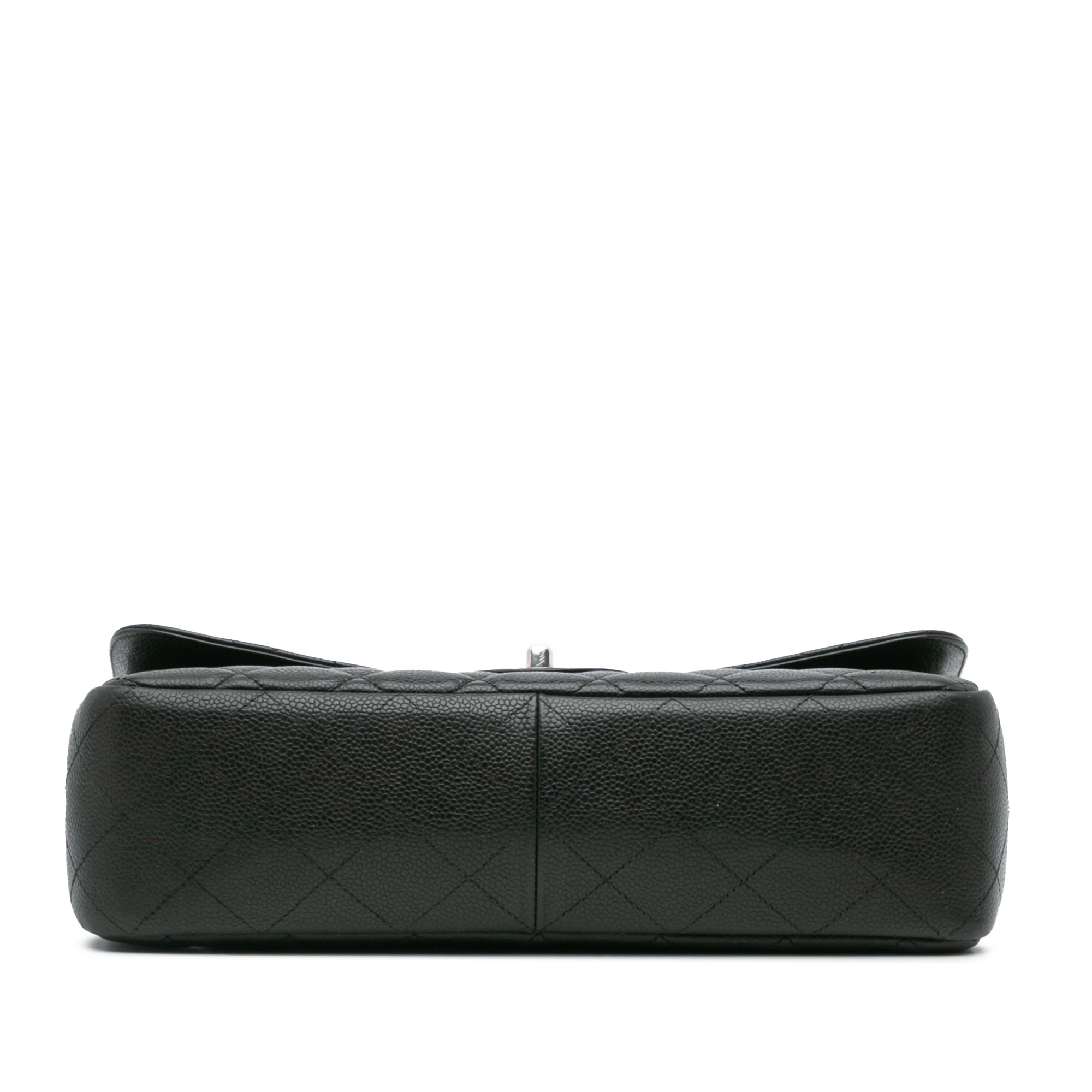 Chanel Jumbo Classic Caviar Single Flap - image 3