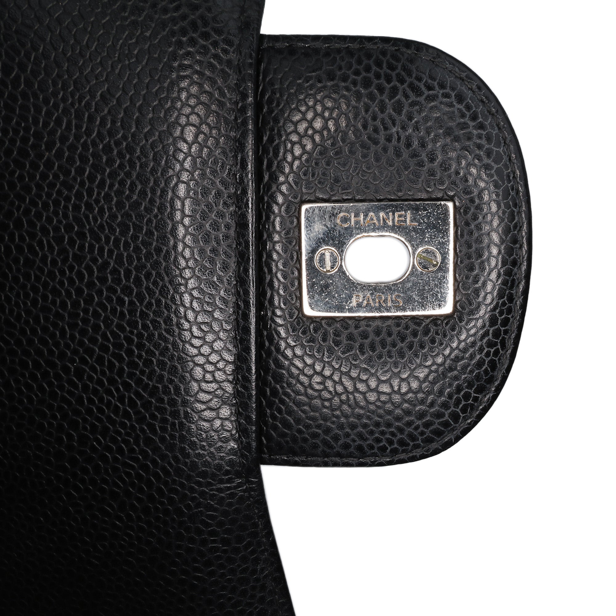 Chanel Jumbo Classic Caviar Single Flap - image 7