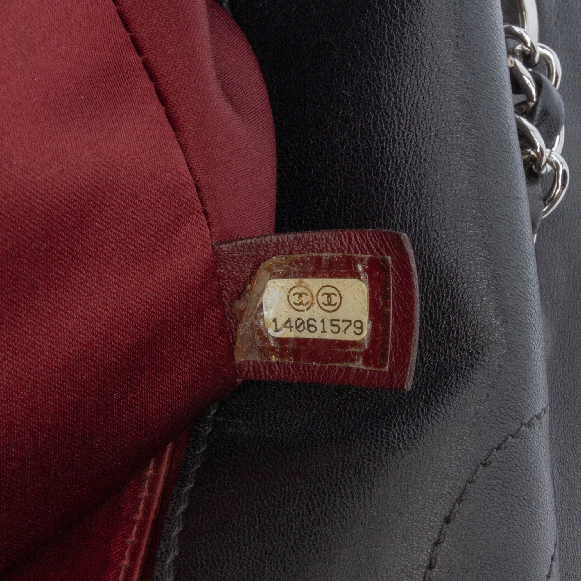 Chanel Jumbo Patent Embossed Lucky Symbols Flap - image 6