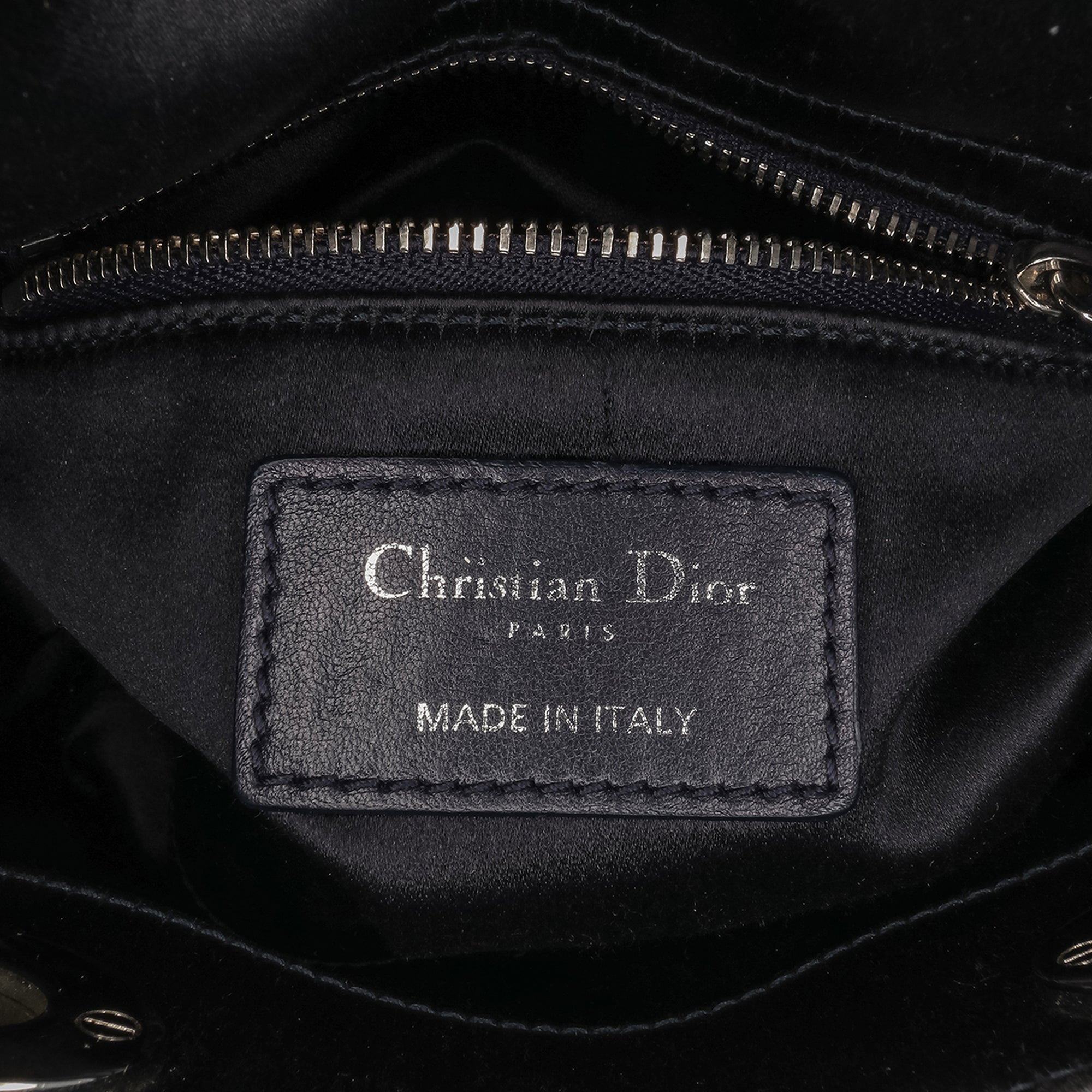Dior Mini Velvet Cannage Strass Embellished Lady Dior - image 5