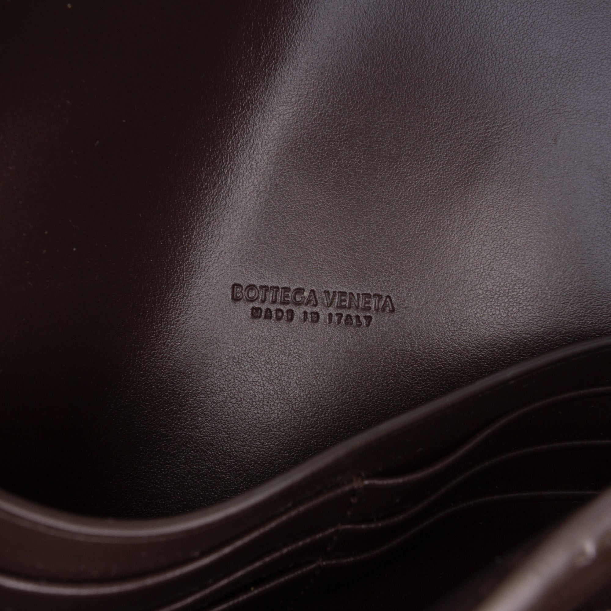 Bottega Veneta Lambskin Intrecciato Andiamo Clutch - image 5