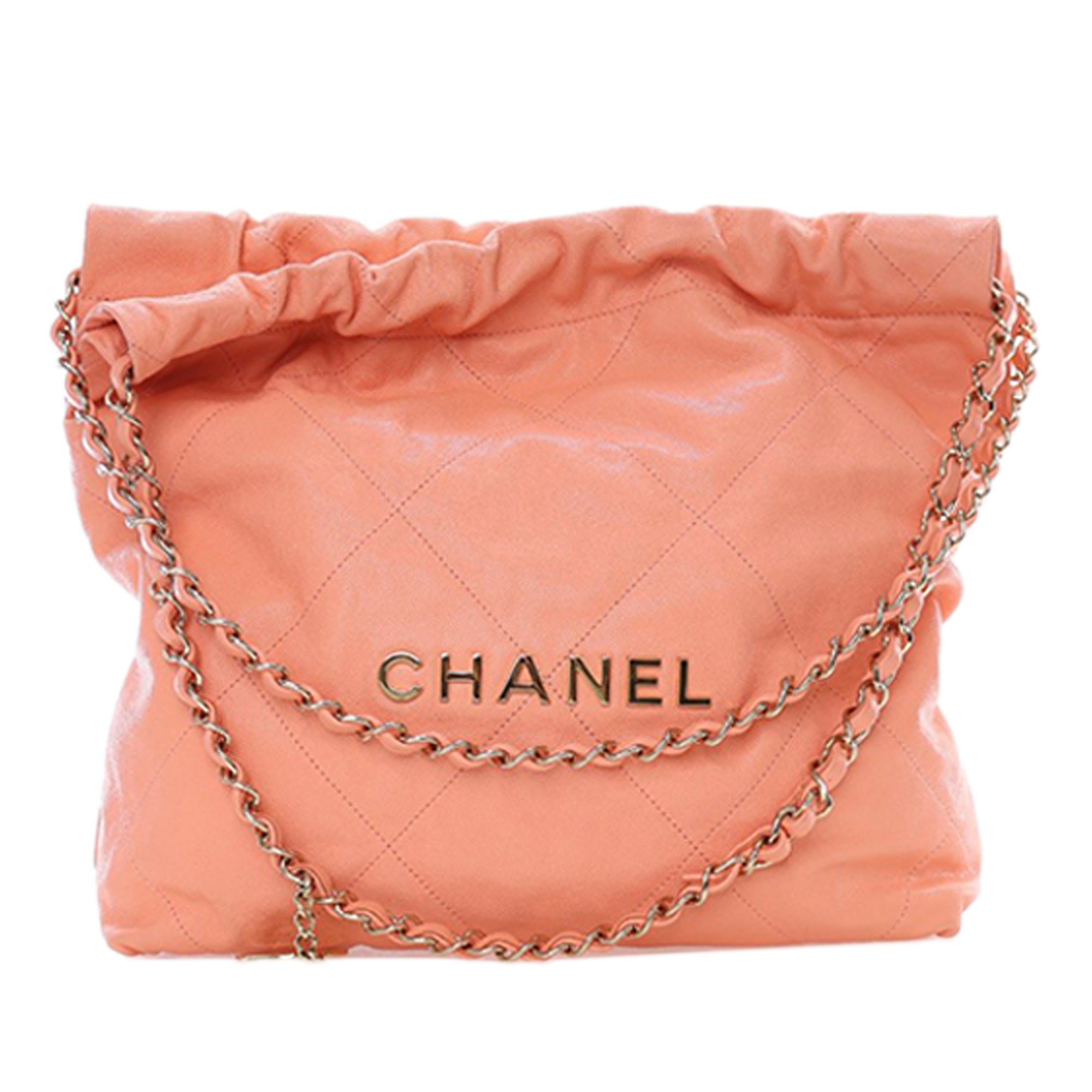 Chanel Small Quilted Caviar 22 Hobo - image 1