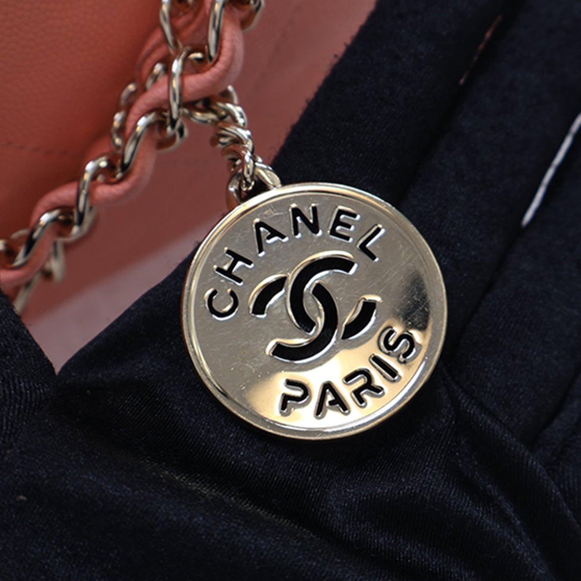 Chanel Small Quilted Caviar 22 Hobo - image 7