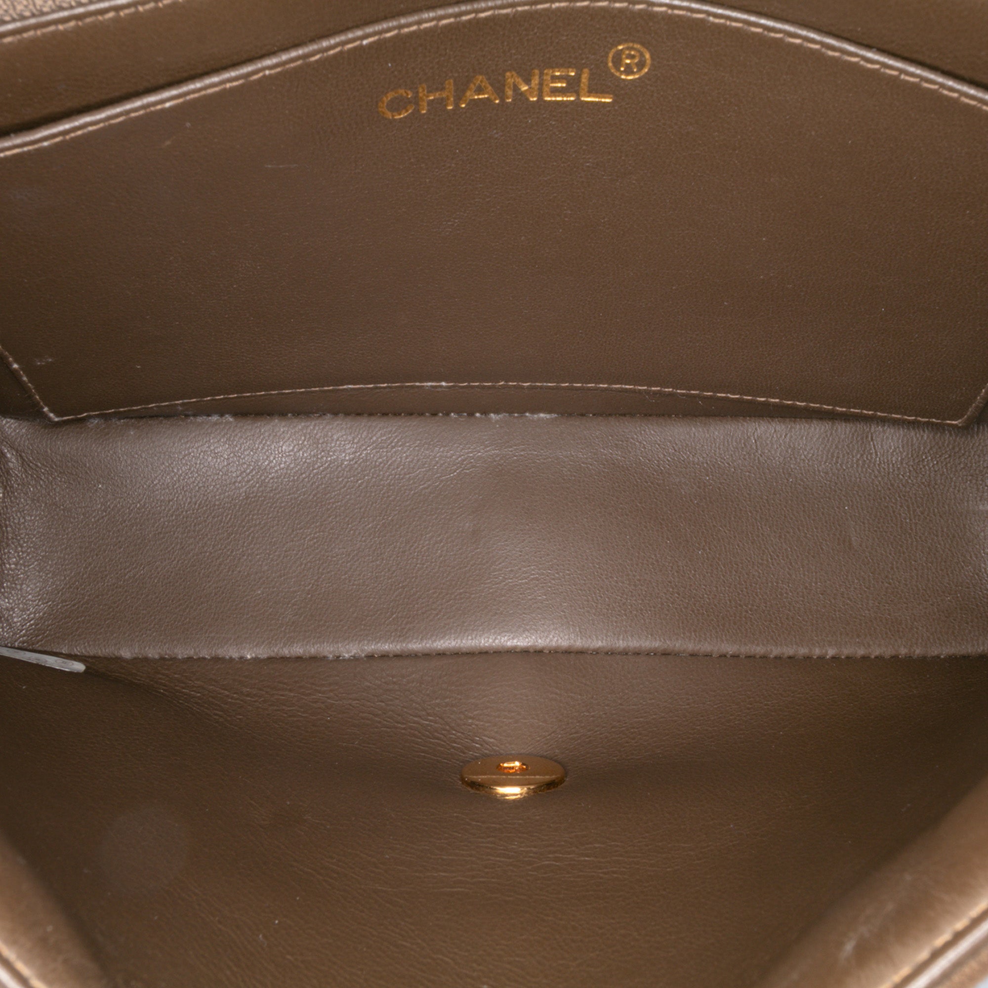 Chanel Small CC Quilted Suede Single Flap - image 4