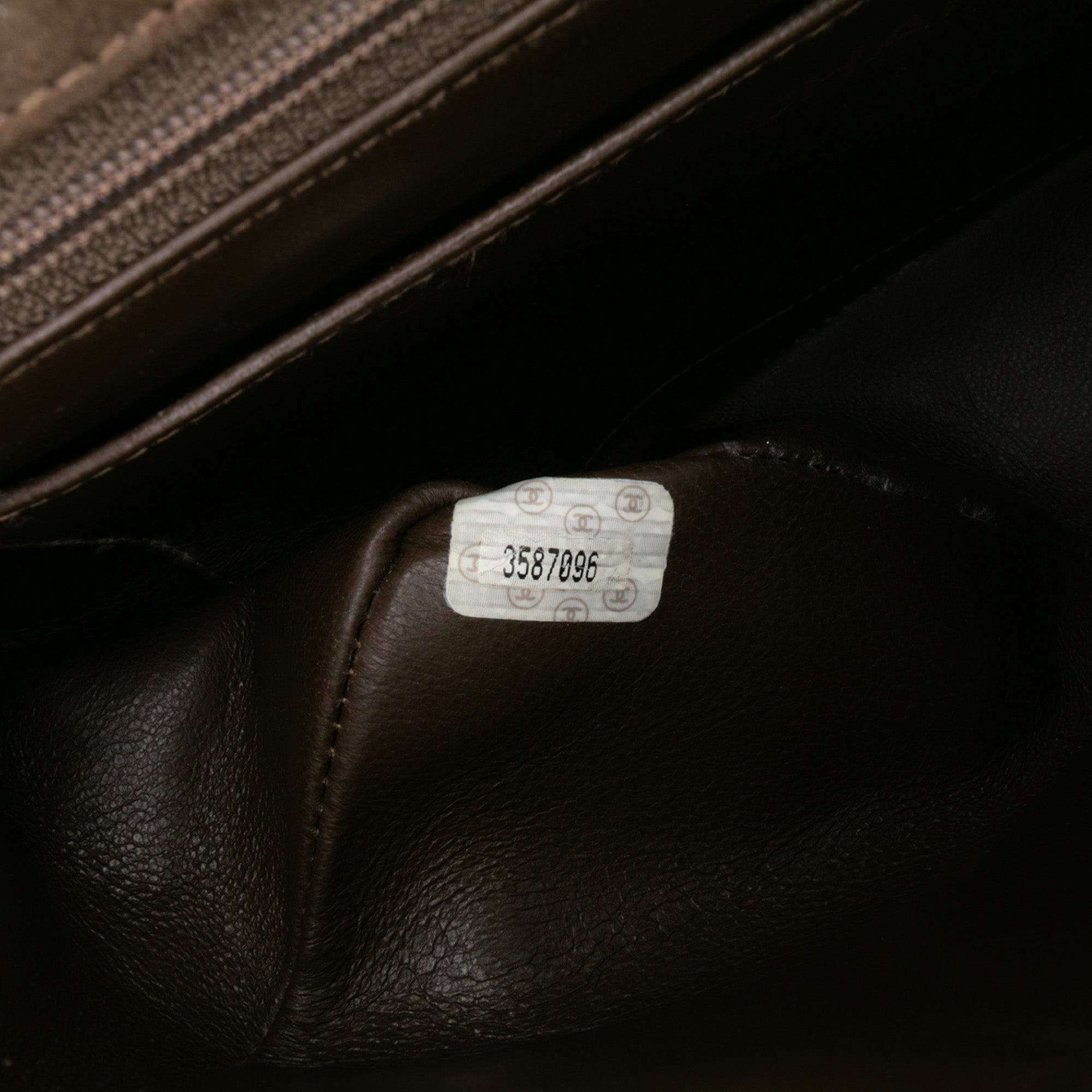 Chanel Small CC Quilted Suede Single Flap - image 6